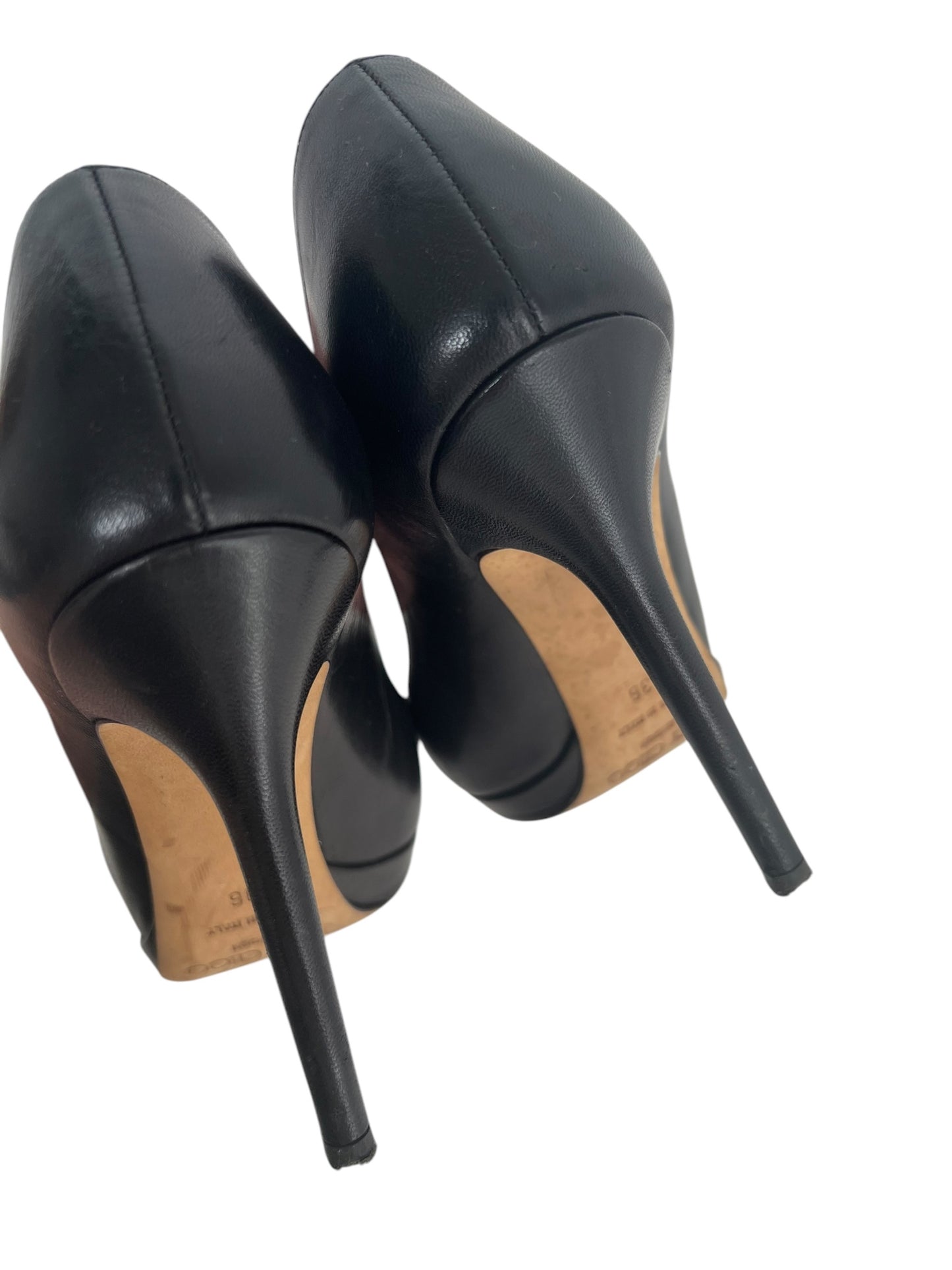 Jimmy Choo Black Heels, Sz 36
