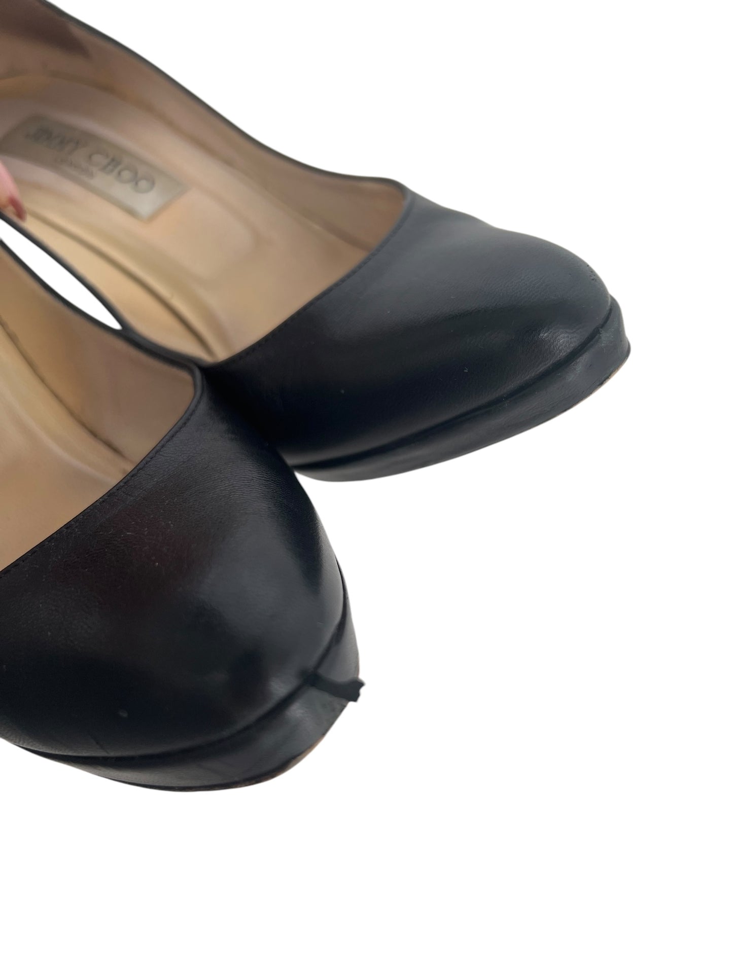 Jimmy Choo Black Heels, Sz 36
