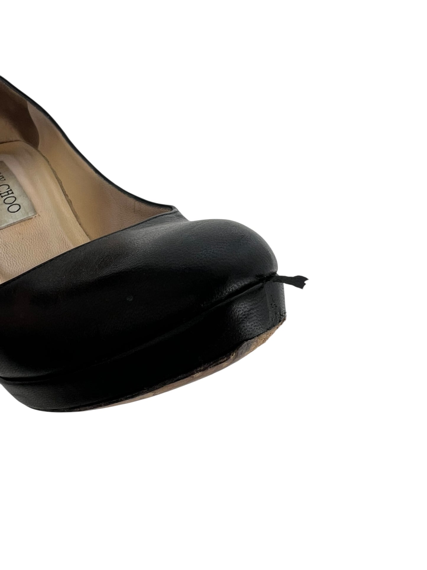 Jimmy Choo Black Heels, Sz 36