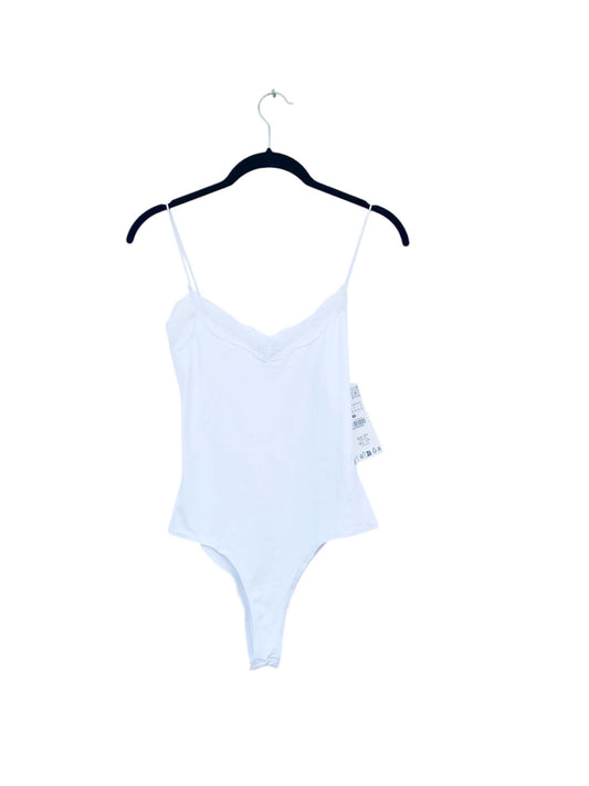 ZARA Lace Trim Bodysuit, Sz M (New with Tags)