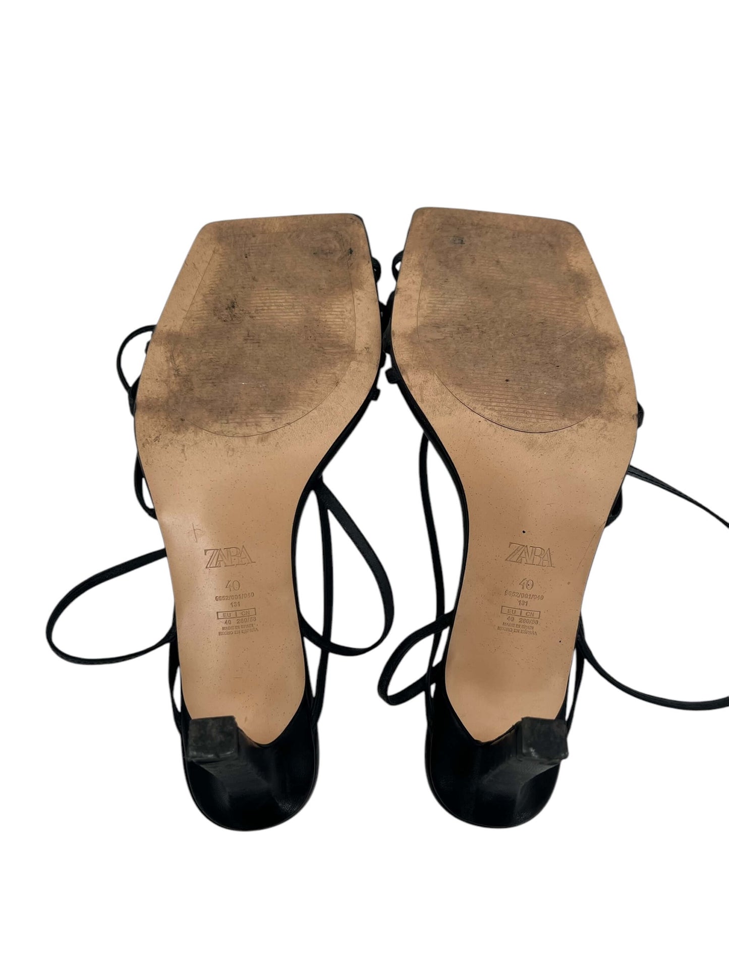 ZARA Strappy Heels, Sz 40