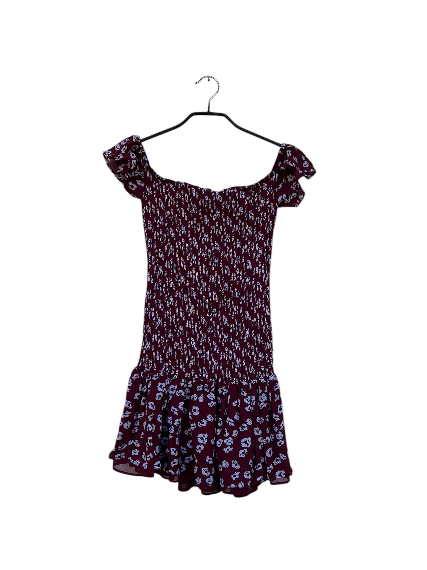 ZARA Smocked Mini Dress, Sz S