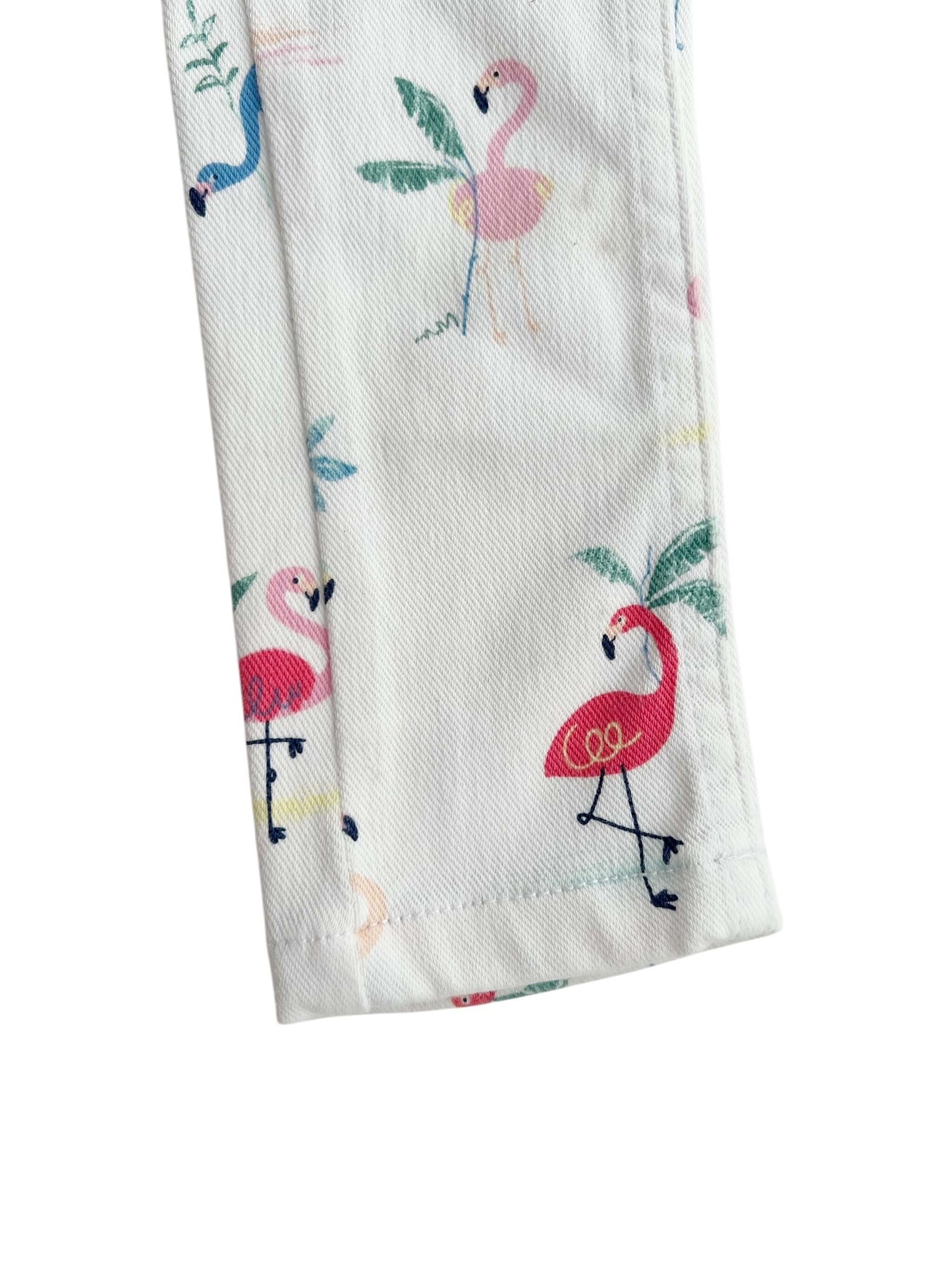 M&S Flamingo Print Jeggings, Age 4-5