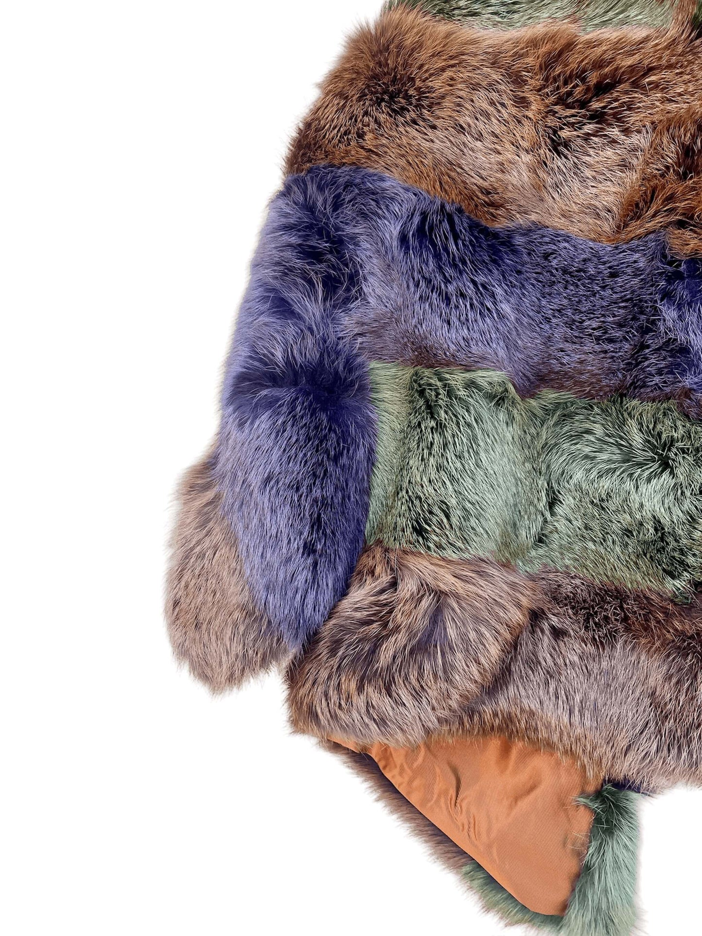 Blancha Red Fox Fur Jacket, Sz M