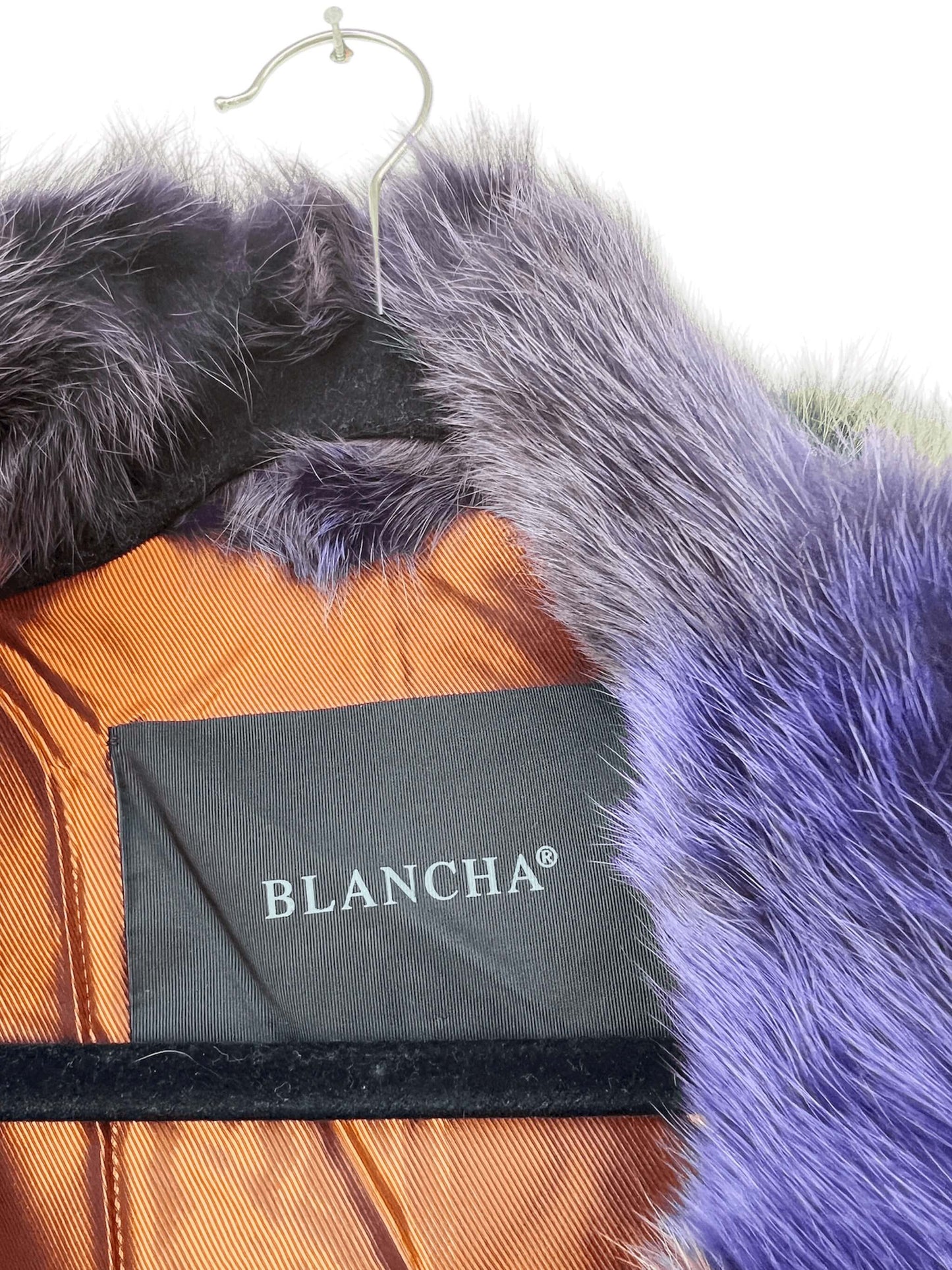 Blancha Red Fox Fur Jacket, Sz M