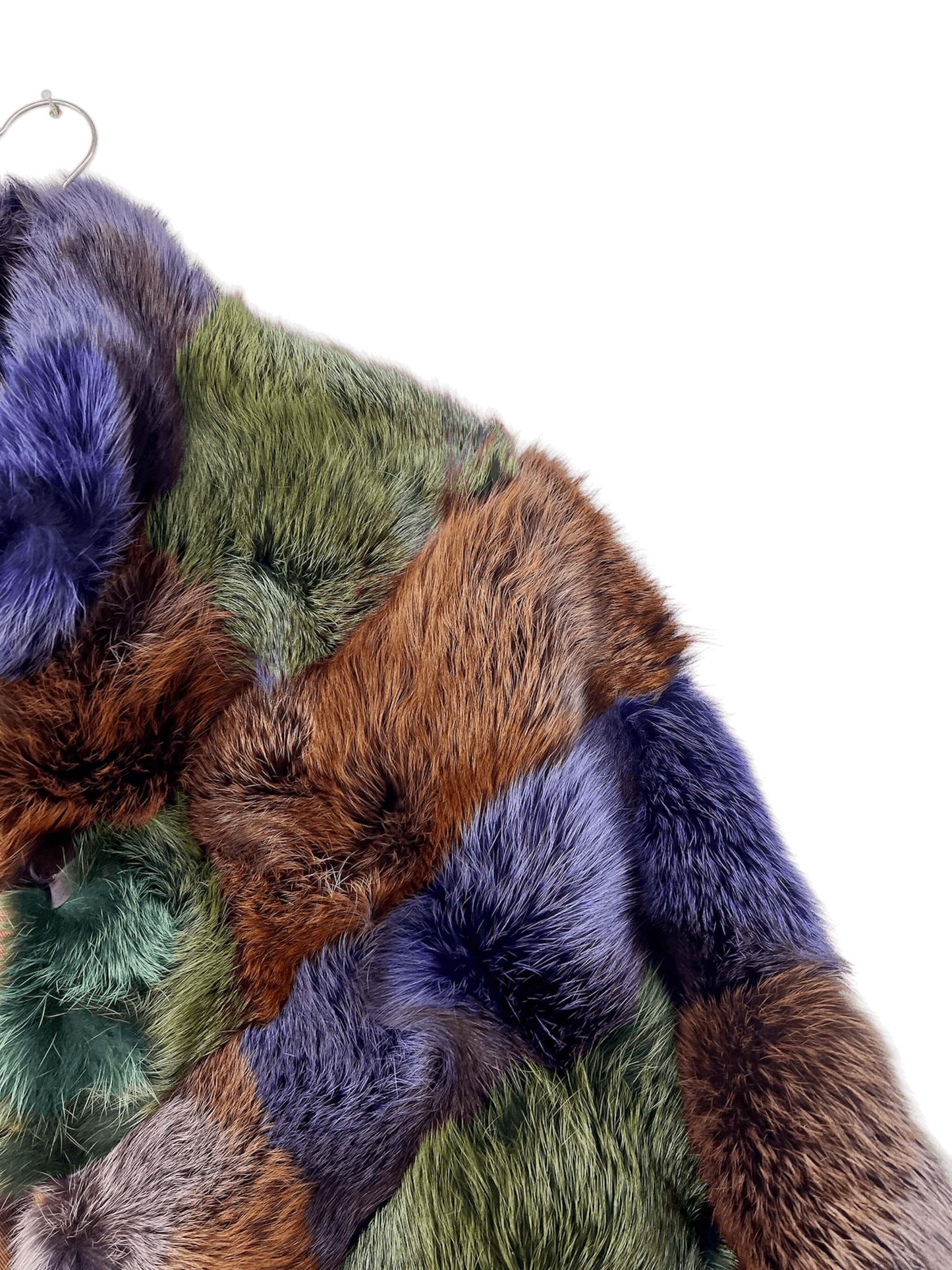 Blancha Red Fox Fur Jacket, Sz M