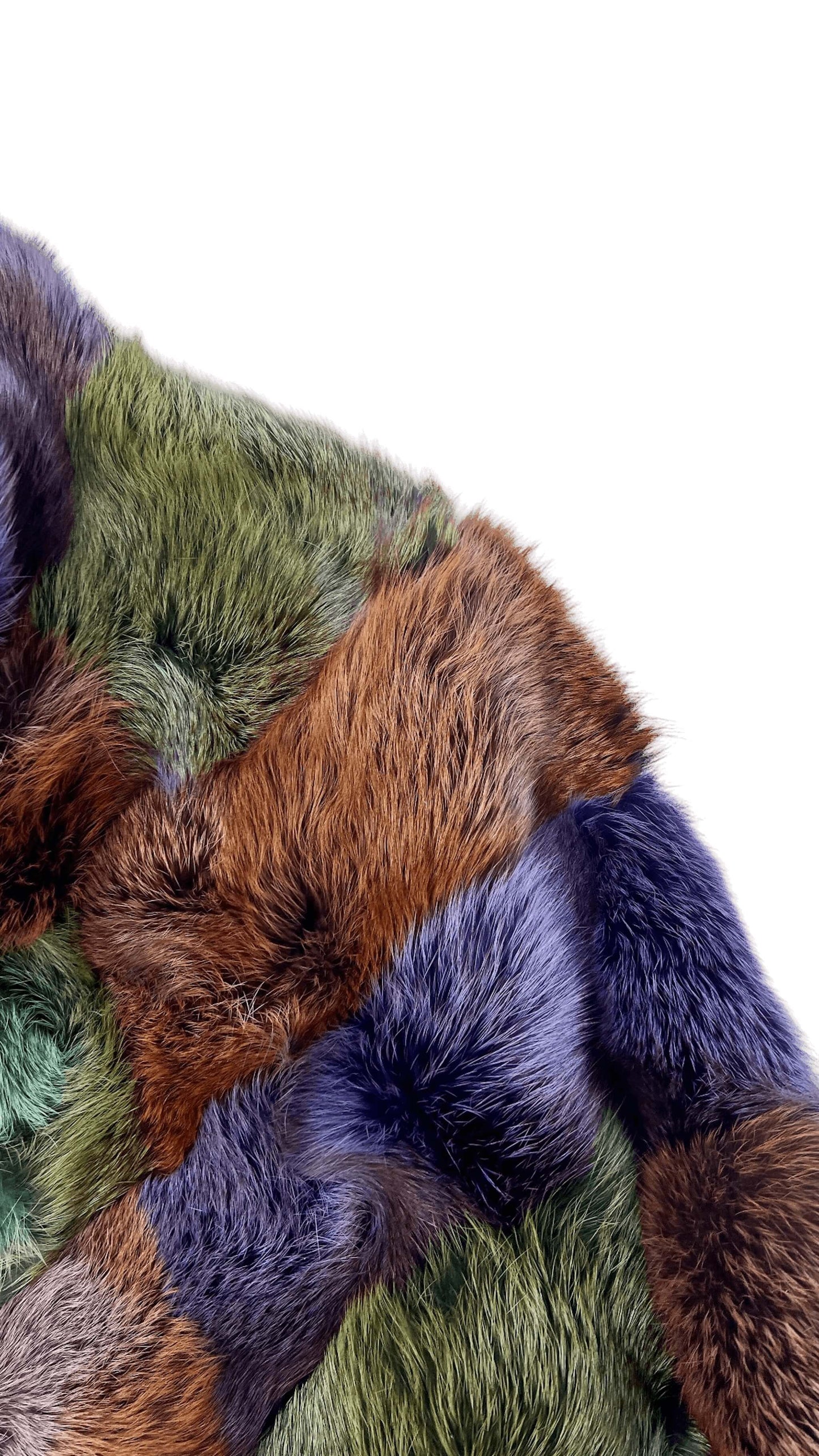 Blancha Red Fox Fur Jacket, Sz M