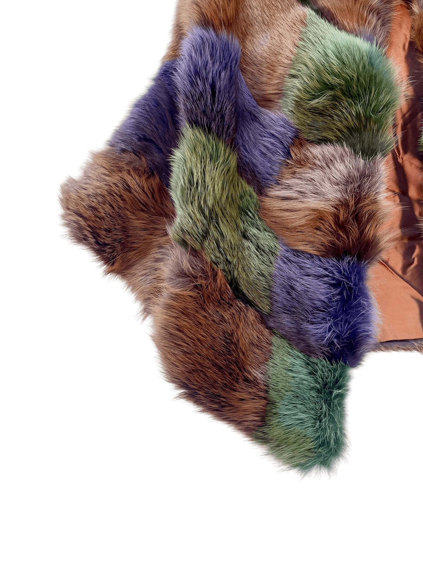 Blancha Red Fox Fur Jacket, Sz M