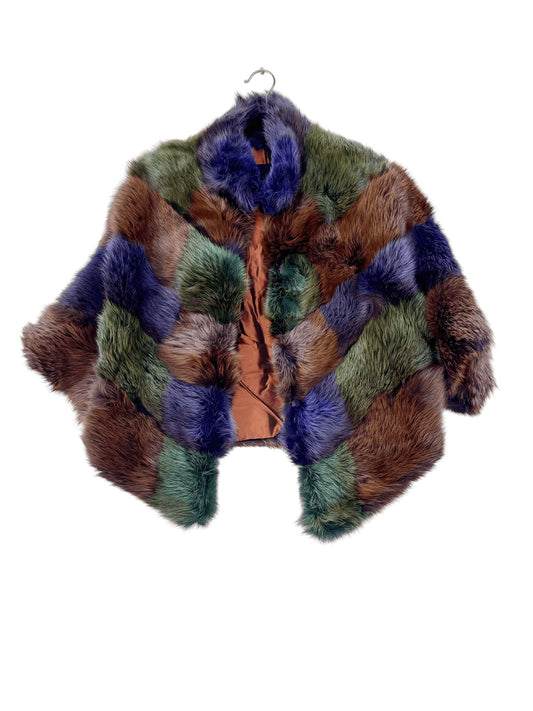 Blancha Red Fox Fur Jacket, Sz M