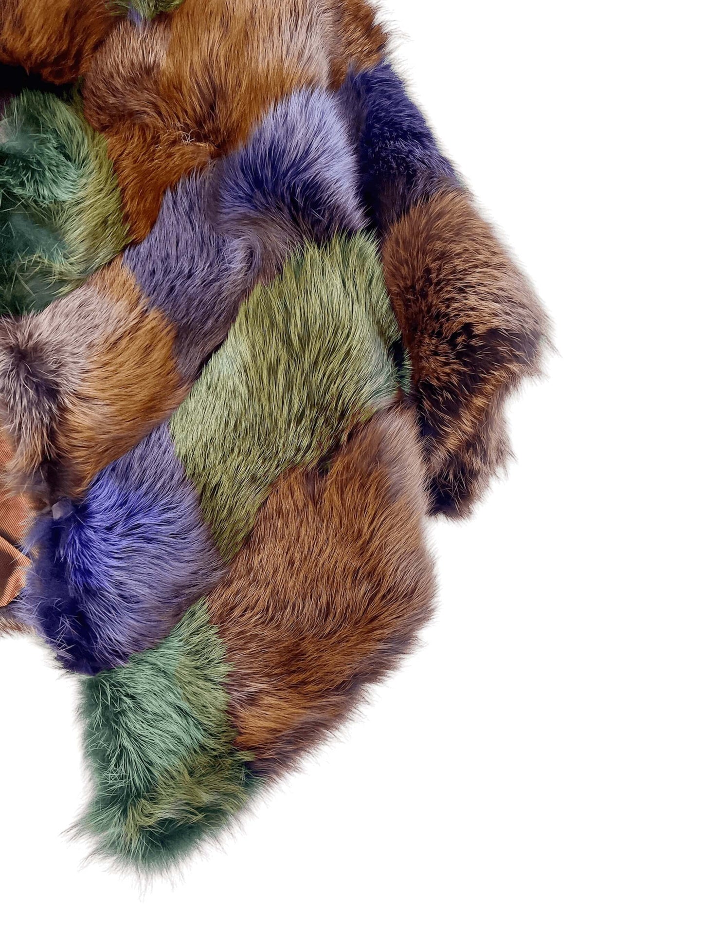 Blancha Red Fox Fur Jacket, Sz M