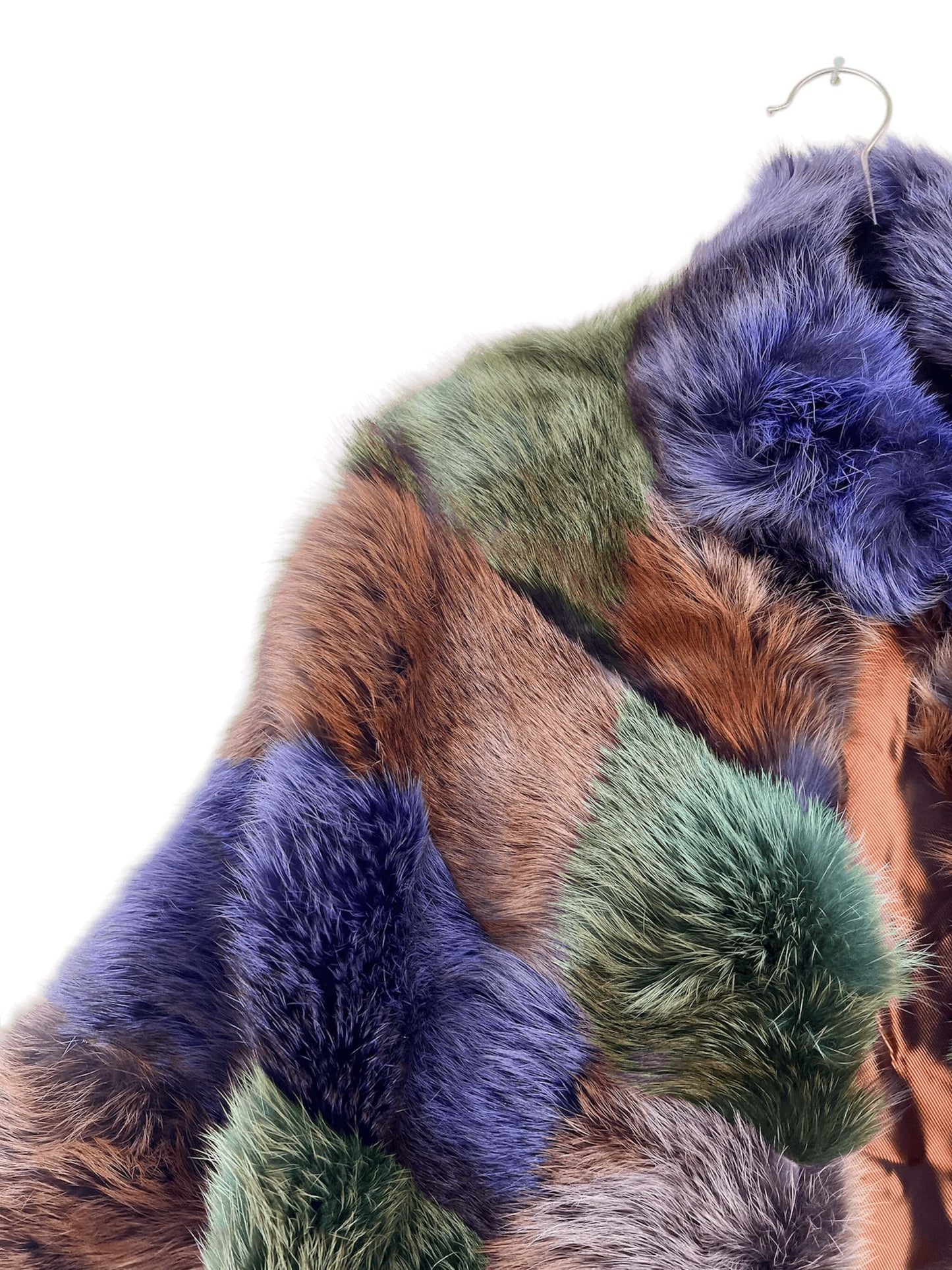 Blancha Red Fox Fur Jacket, Sz M