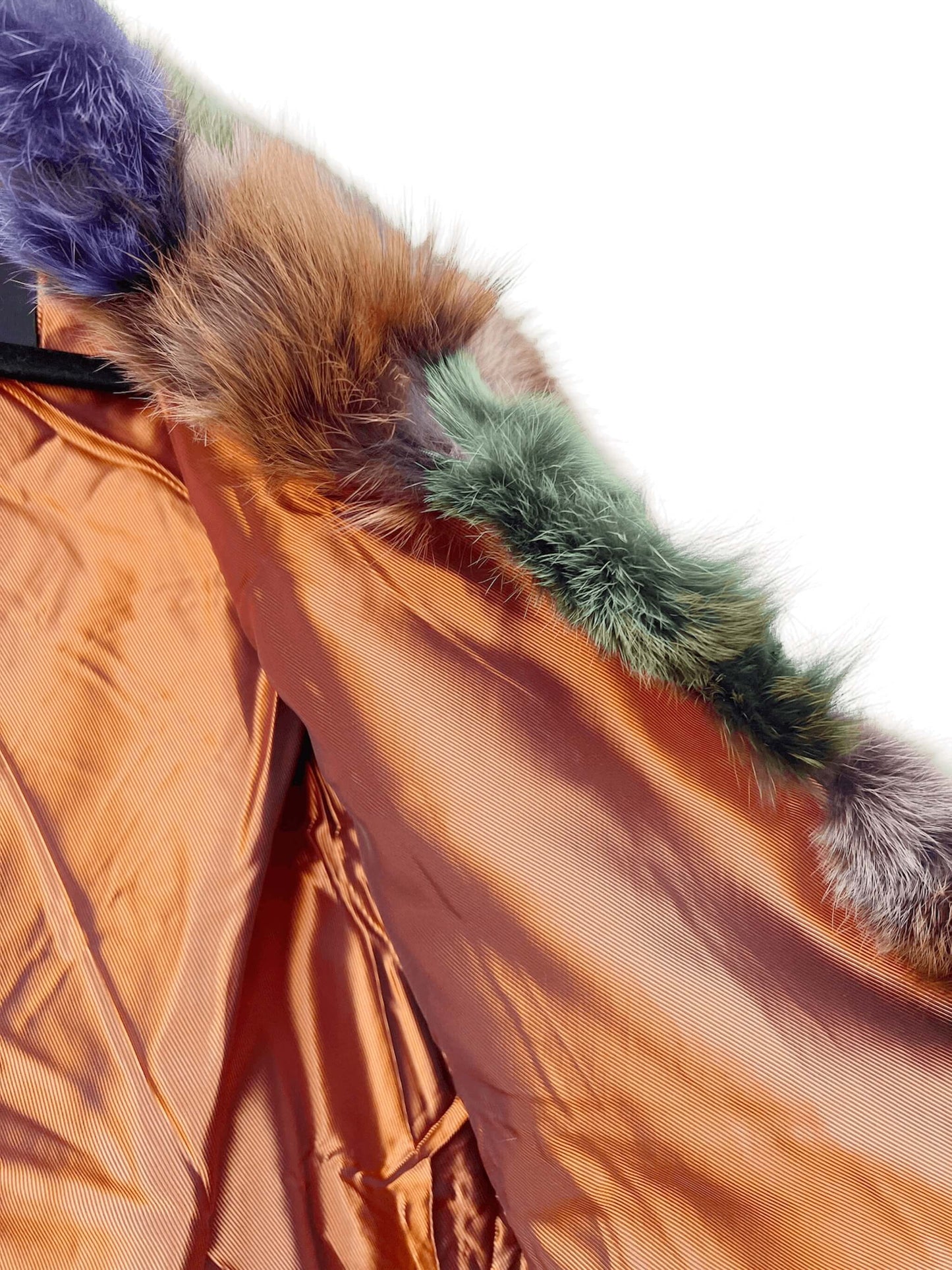 Blancha Red Fox Fur Jacket, Sz M