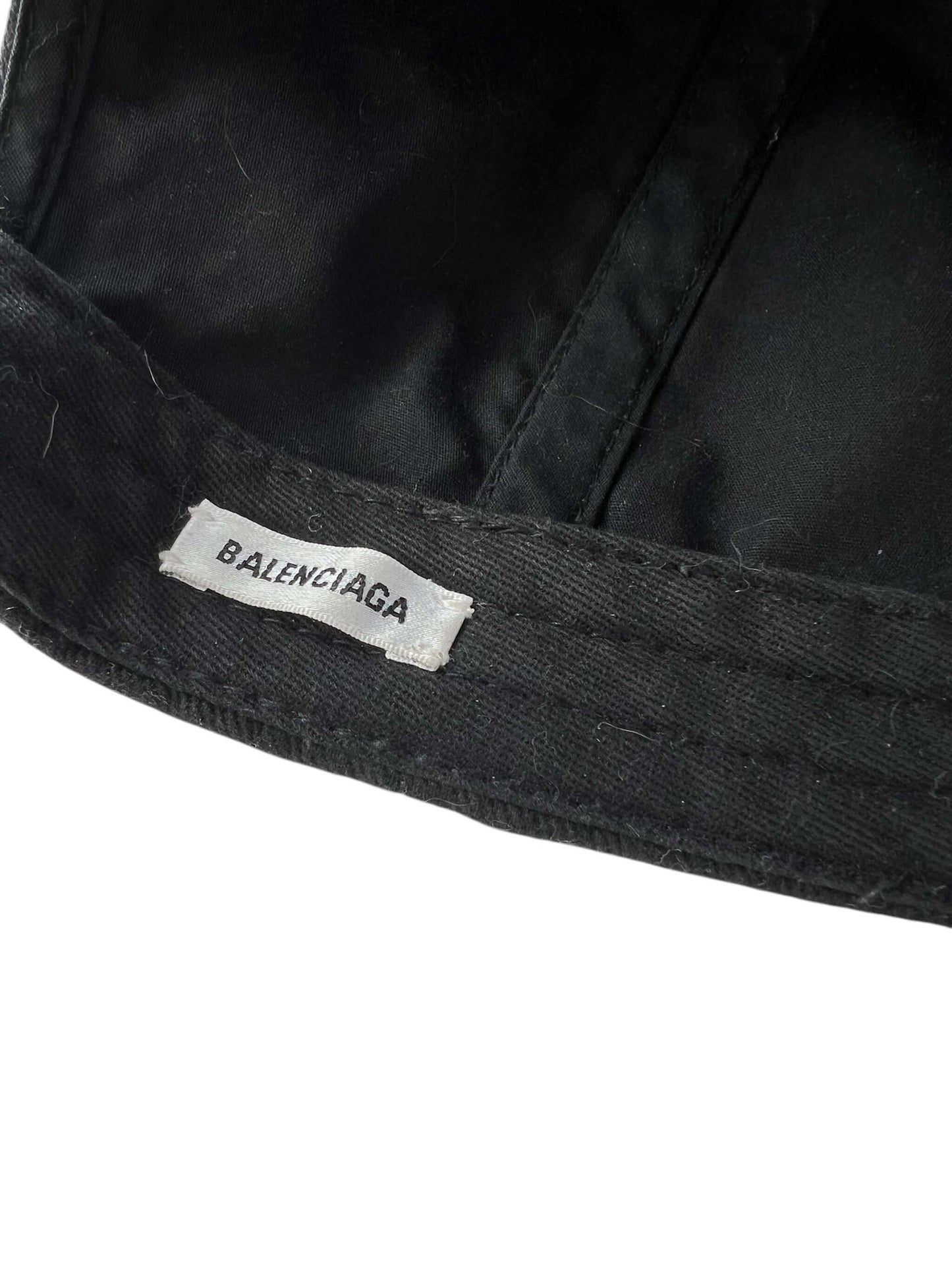 Balenciaga Embroidered Cap, Sz L