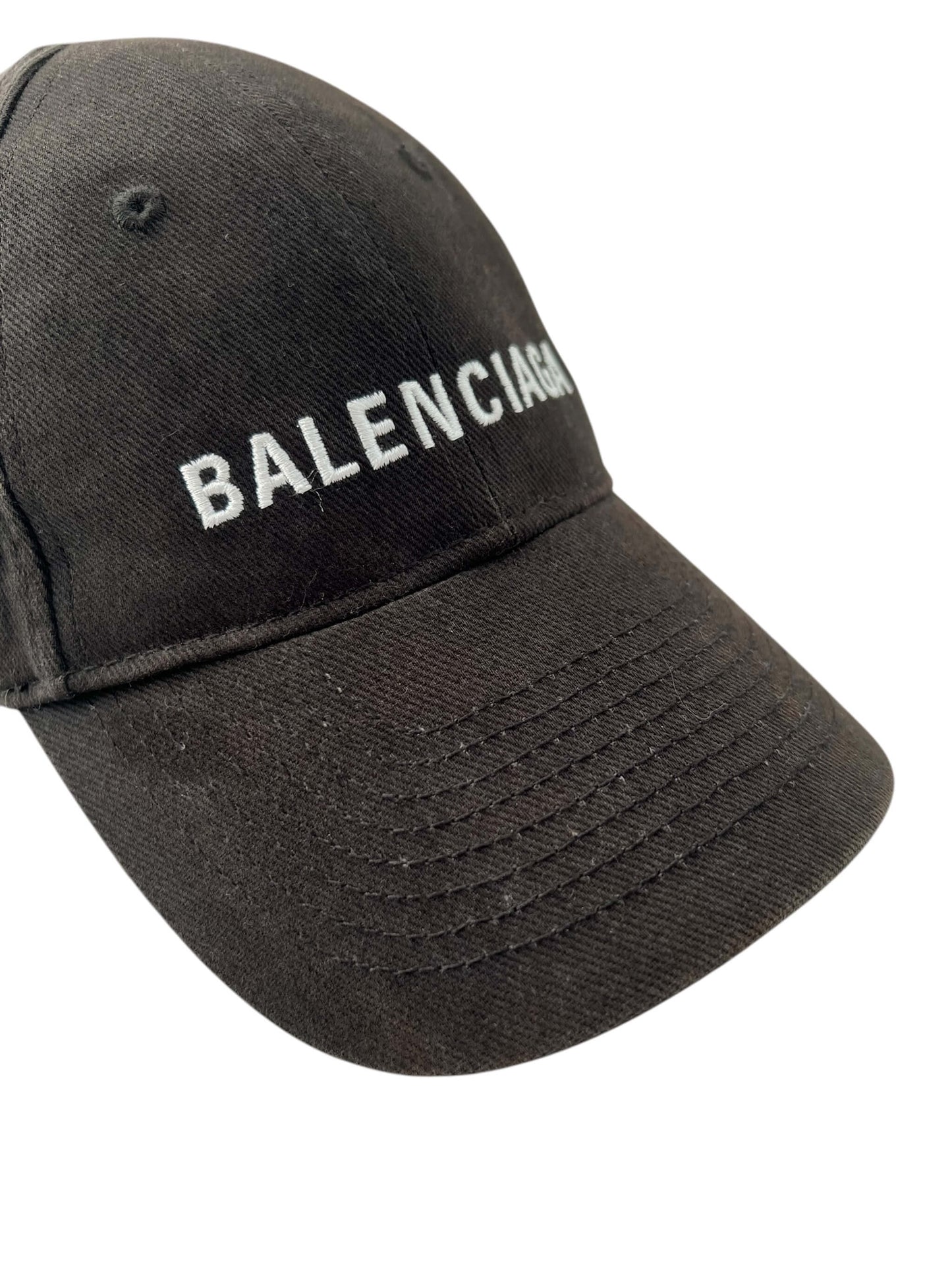 Balenciaga Embroidered Cap, Sz L