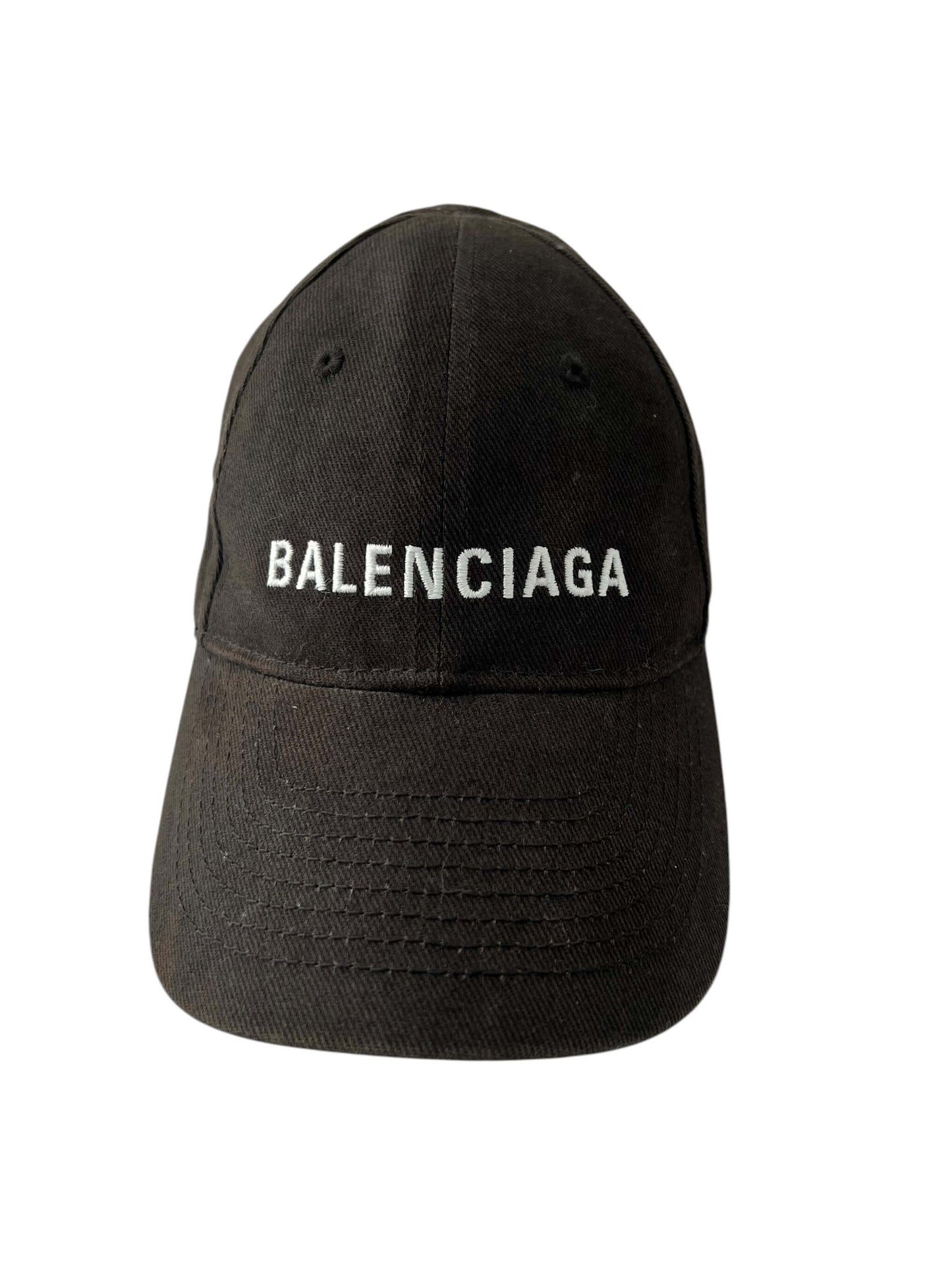 Balenciaga Embroidered Cap, Sz L