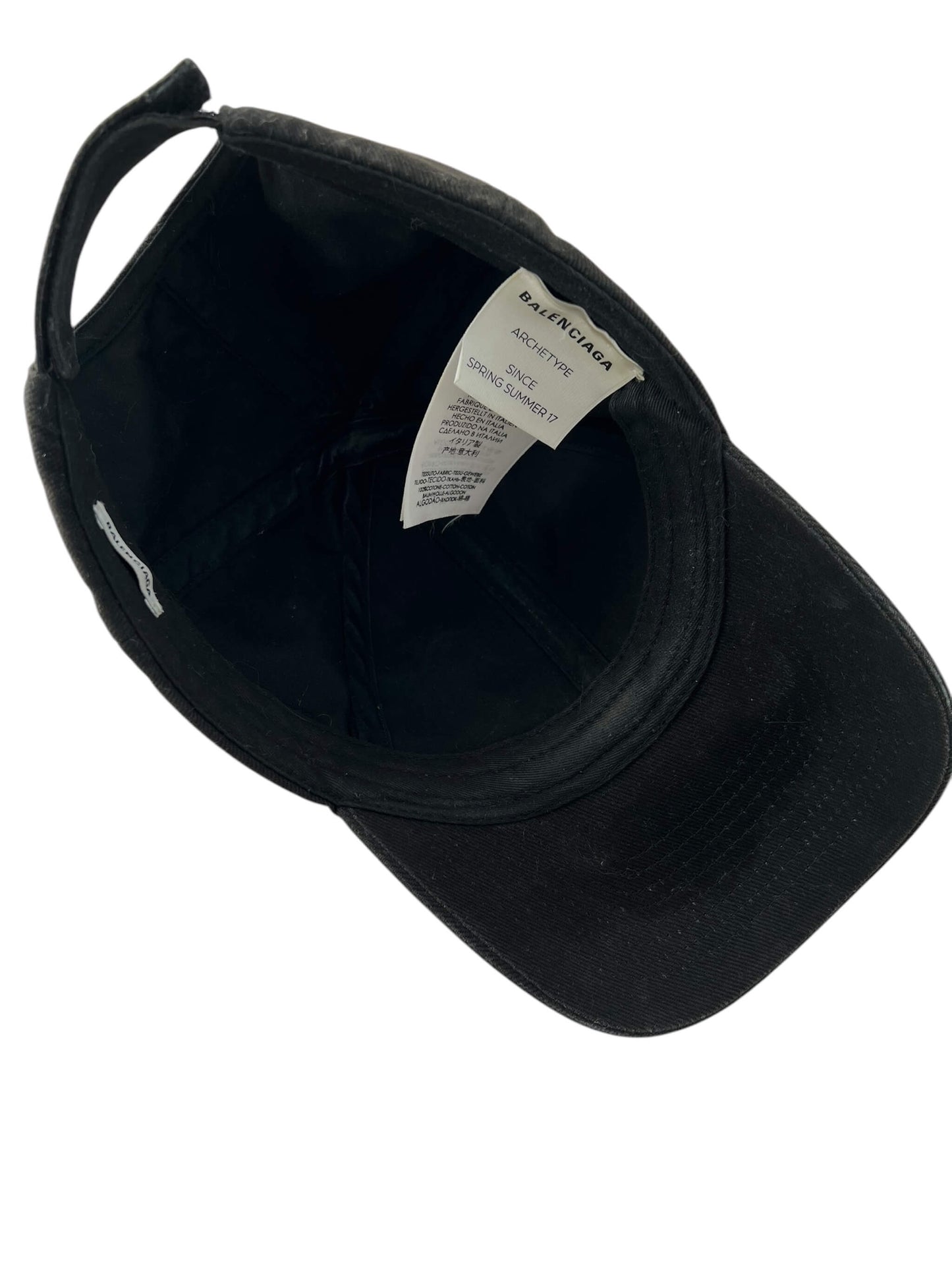 Balenciaga Embroidered Cap, Sz L