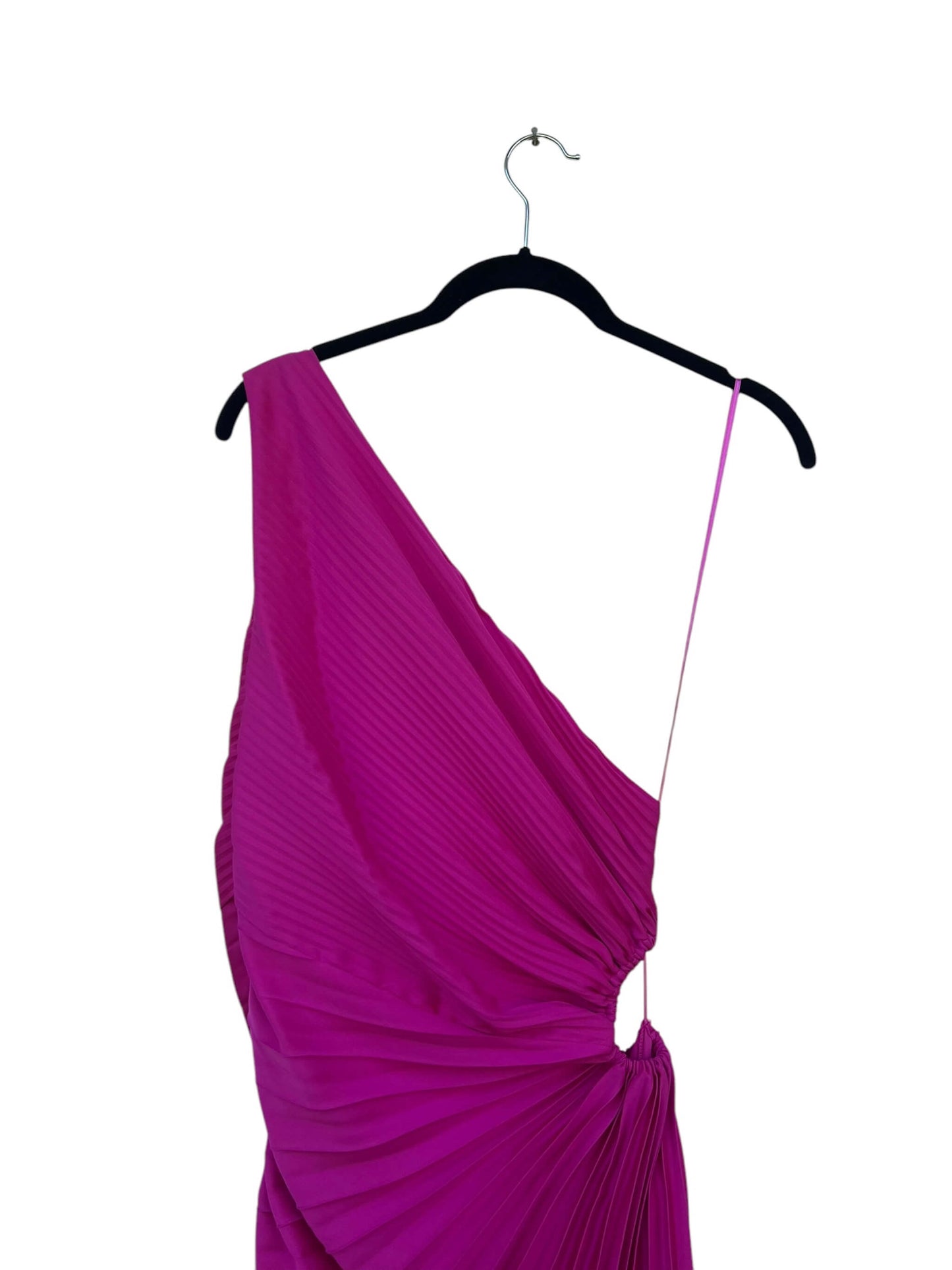 Mango Pleated Cut Out Dress, Sz S (New with Tags)