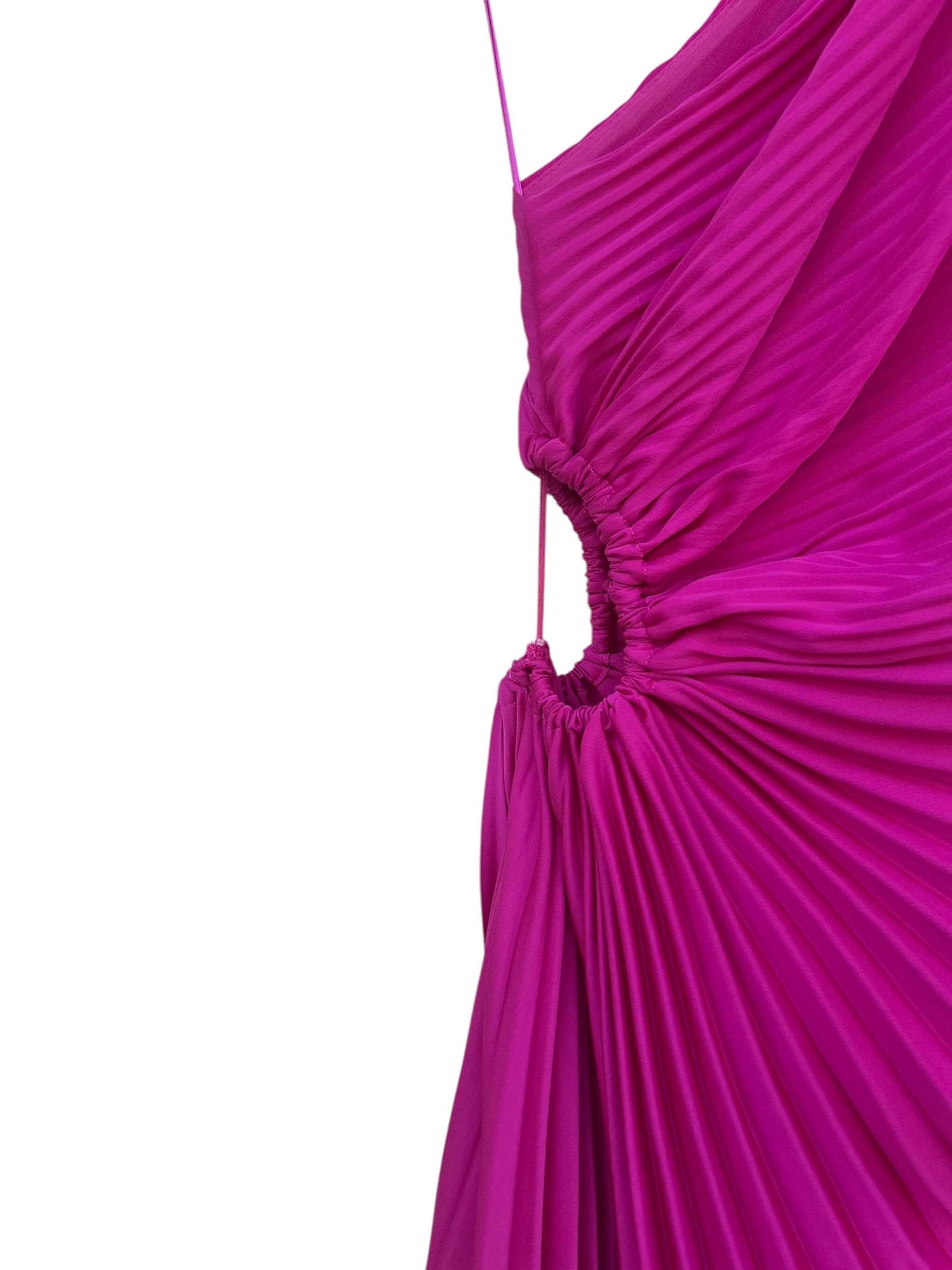 Mango Pleated Cut Out Dress, Sz S (New with Tags)