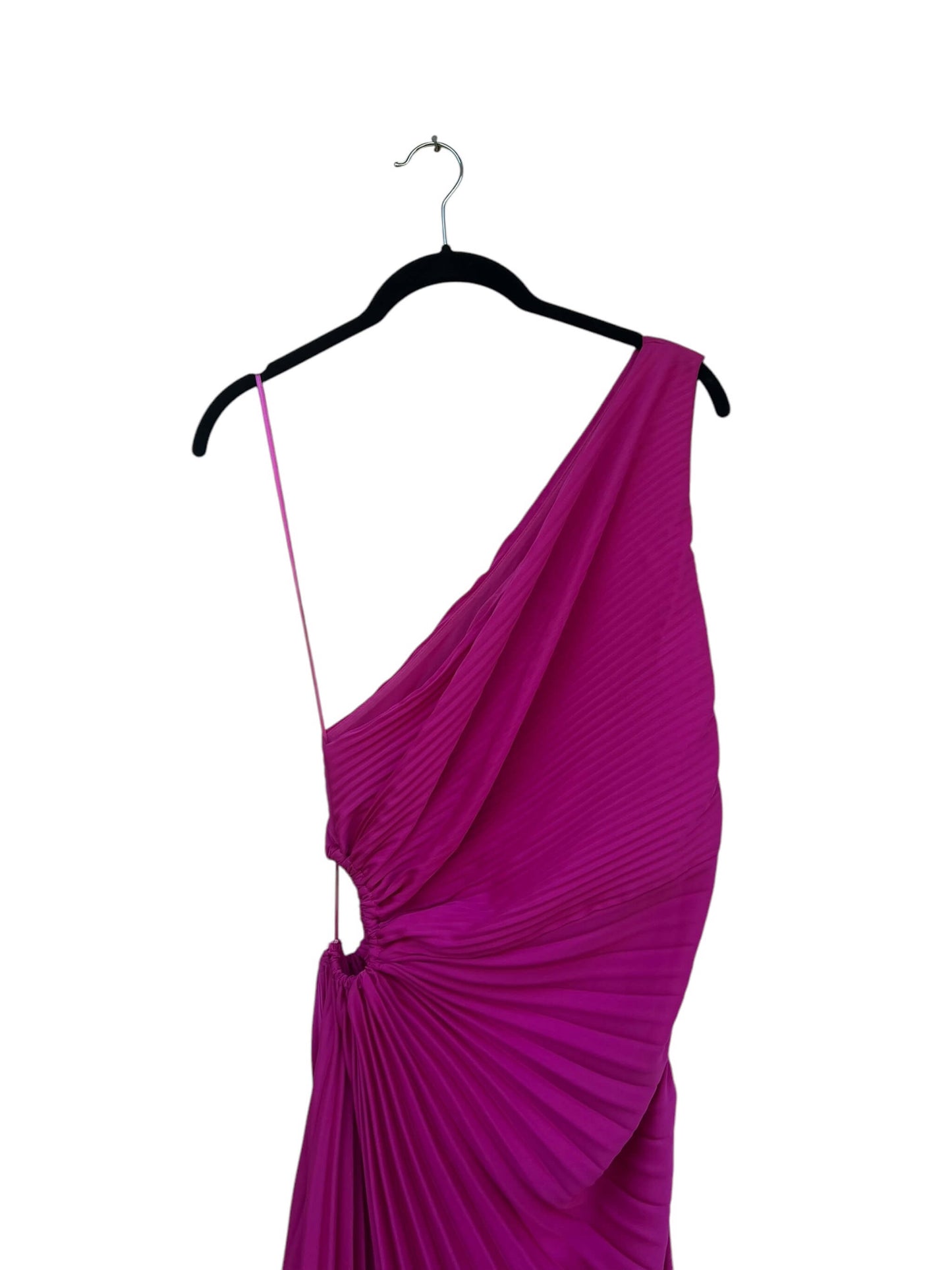 Mango Pleated Cut Out Dress, Sz S (New with Tags)