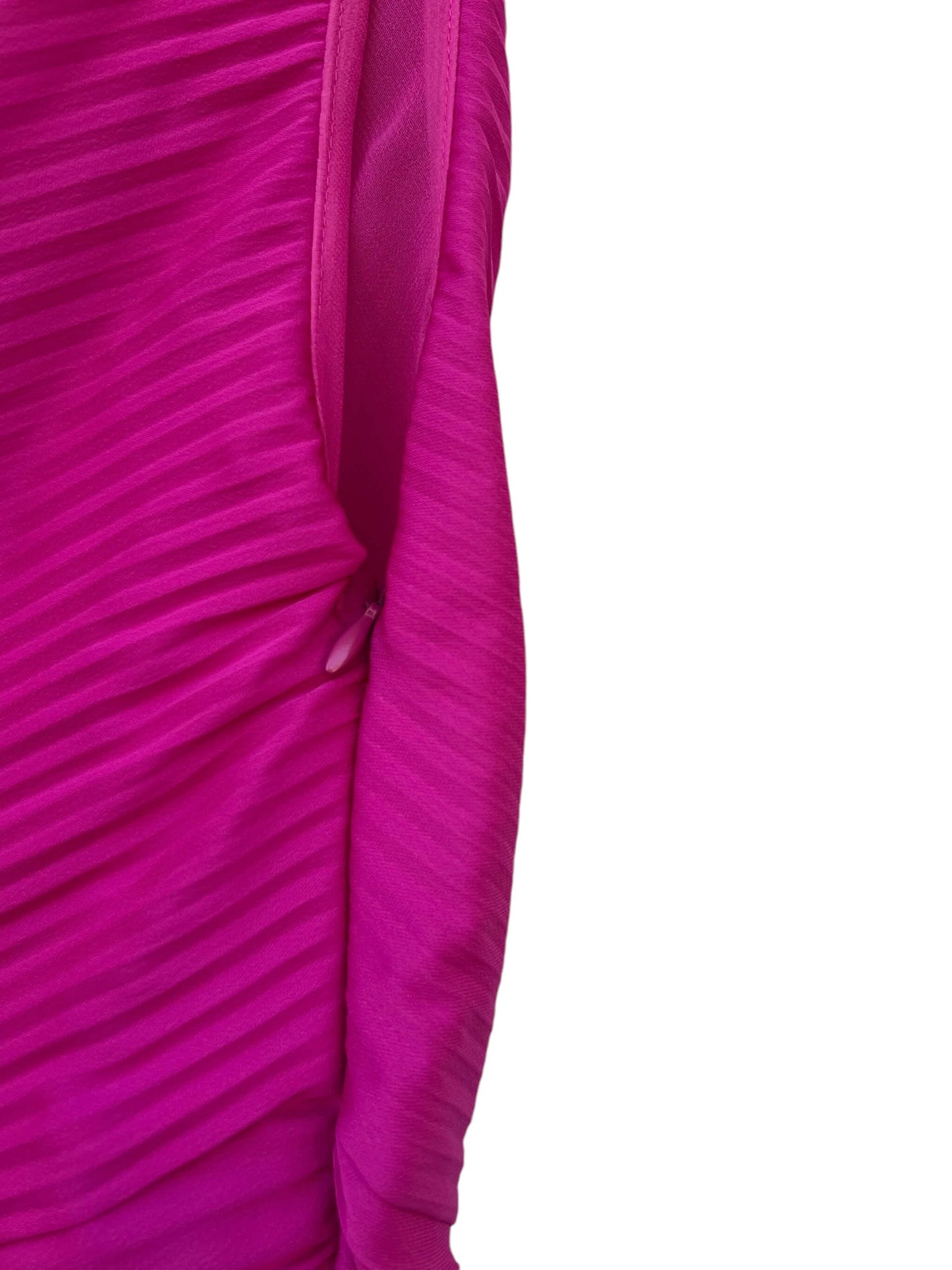 Mango Pleated Cut Out Dress, Sz S (New with Tags)