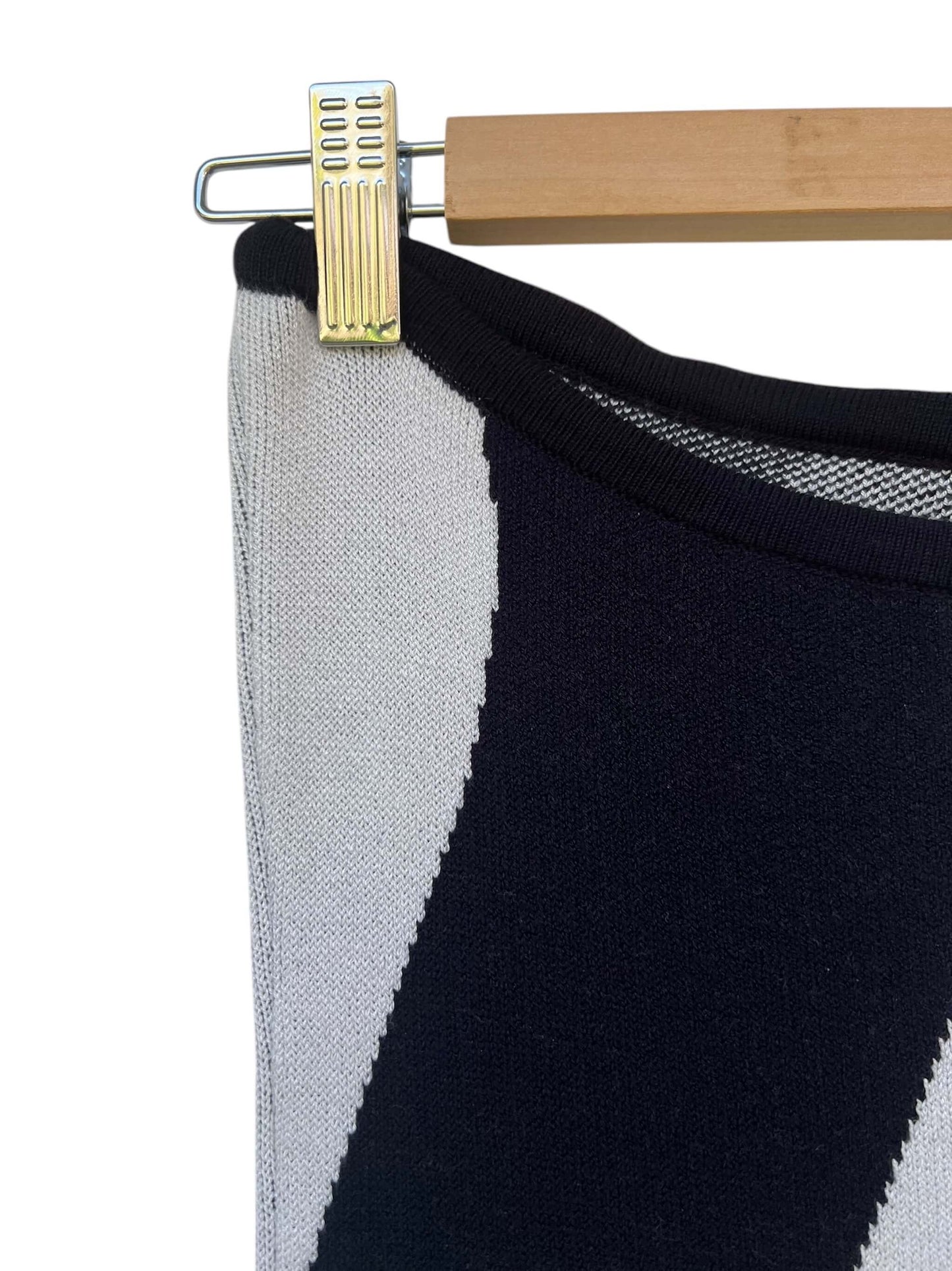 NA-KD Knitted Maxi Dress, Sz M