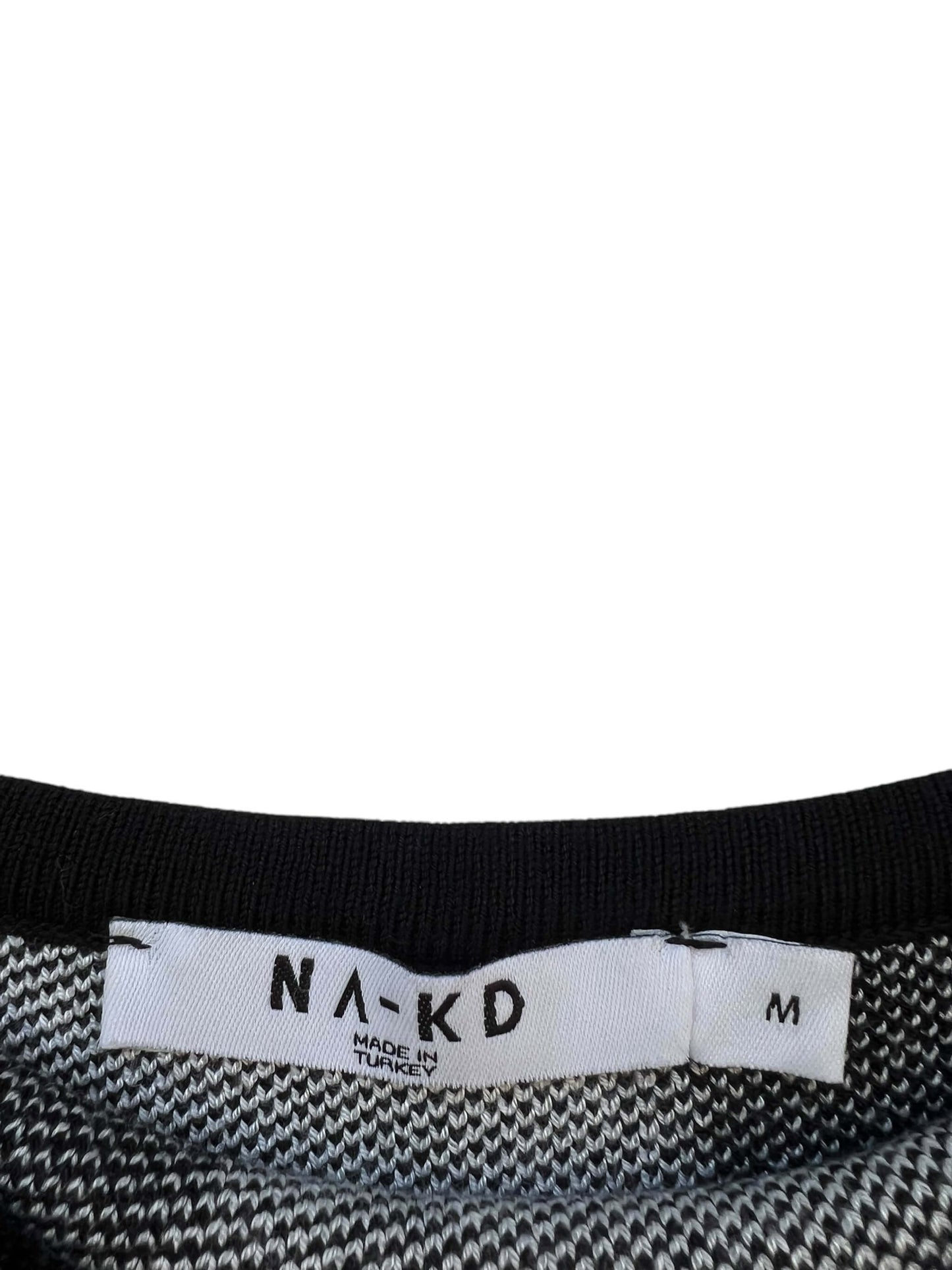 NA-KD Knitted Maxi Dress, Sz M