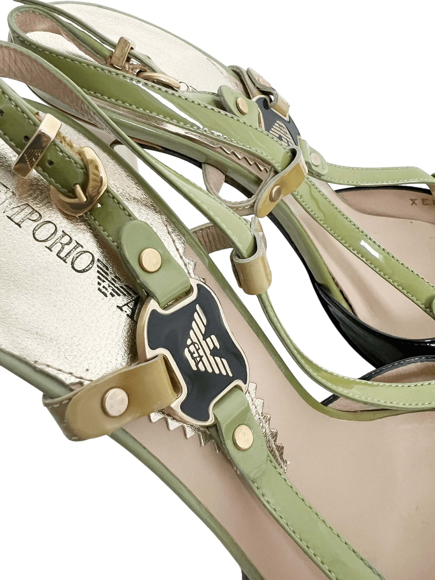 Emporio Armani Slingback Heels, Sz 37