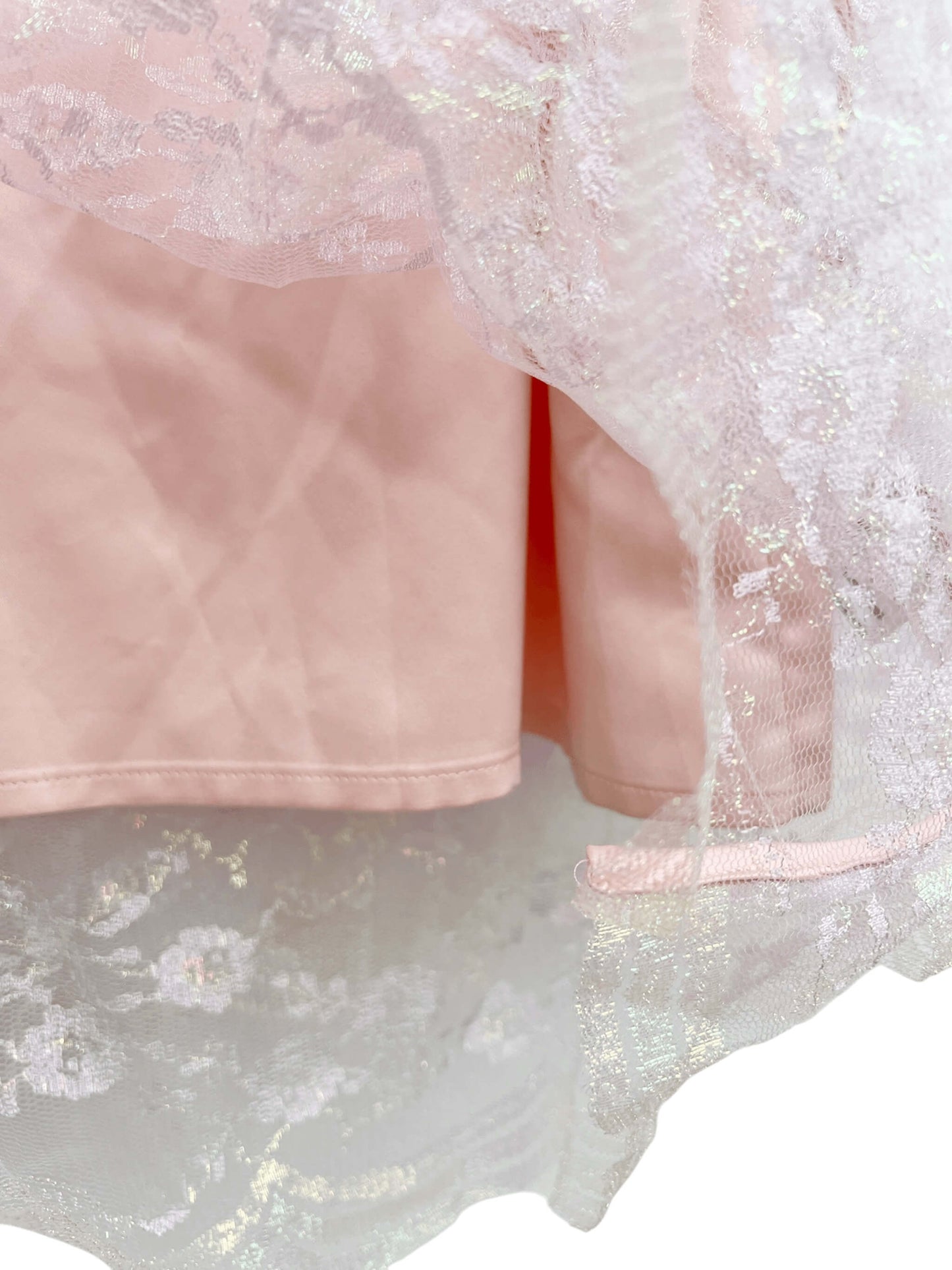 Manoush Iridescent Lace Top, Sz 38 (New with Tags)