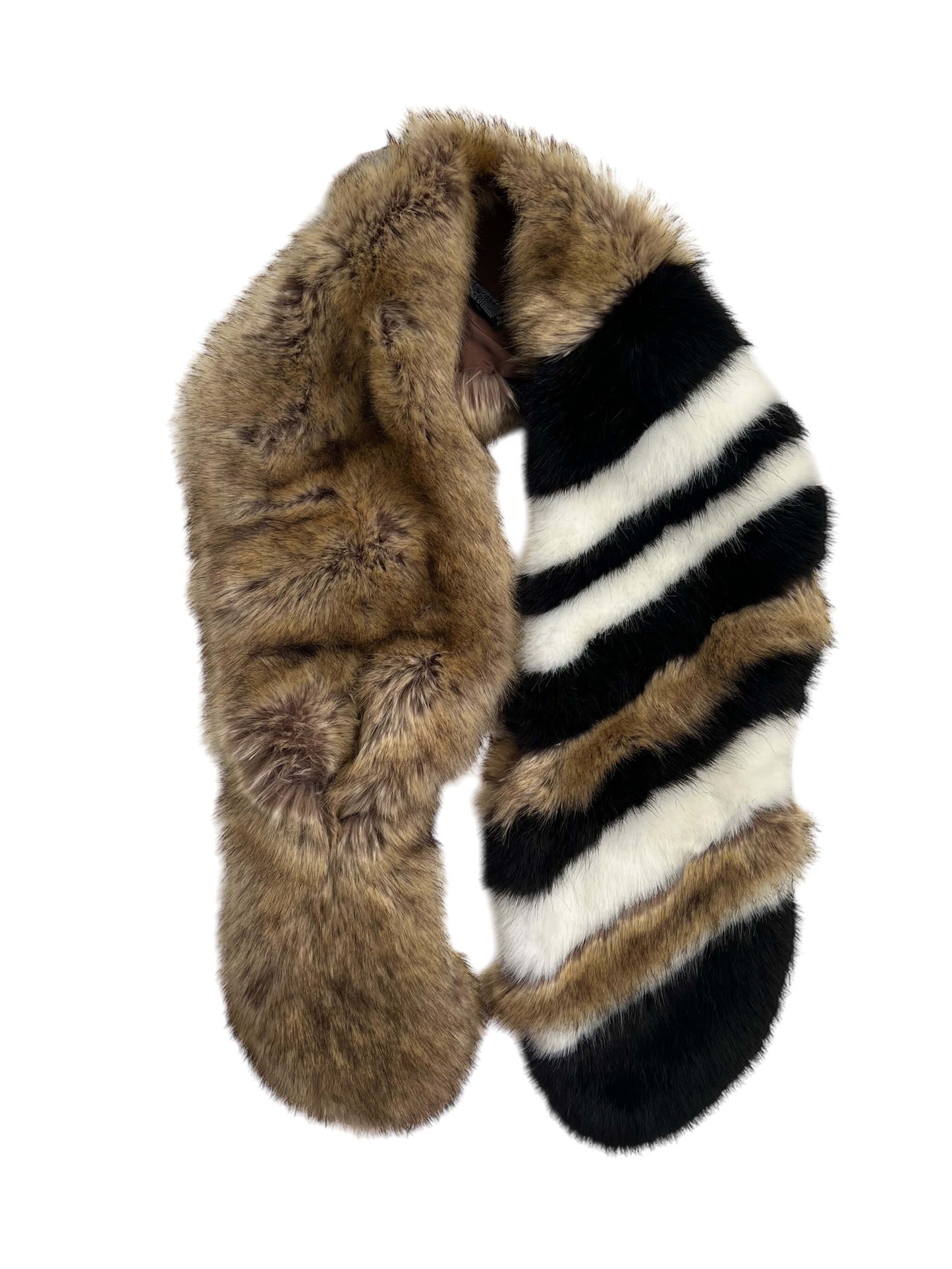 ZARA Faux Fur Scarf (New with Tags)