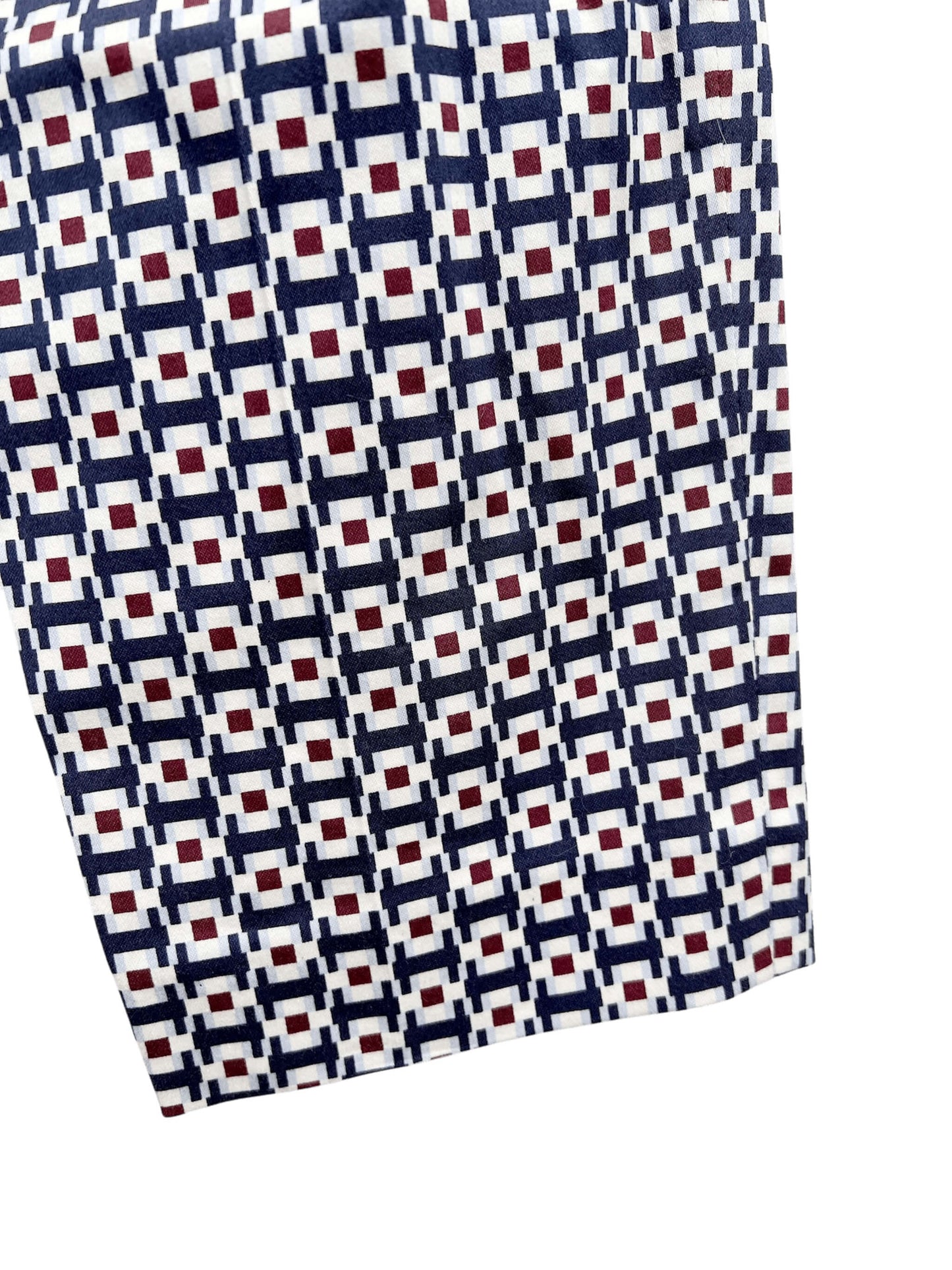 ZARA Geometric Trousers, Sz M (New with Tags)