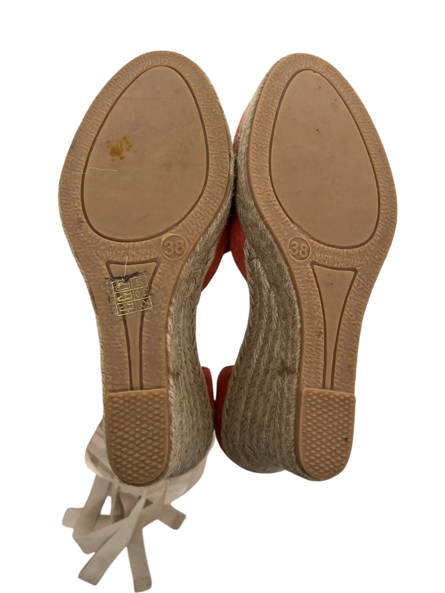 Dida Ritchie Suede Wedge Espadrille, Sz 38