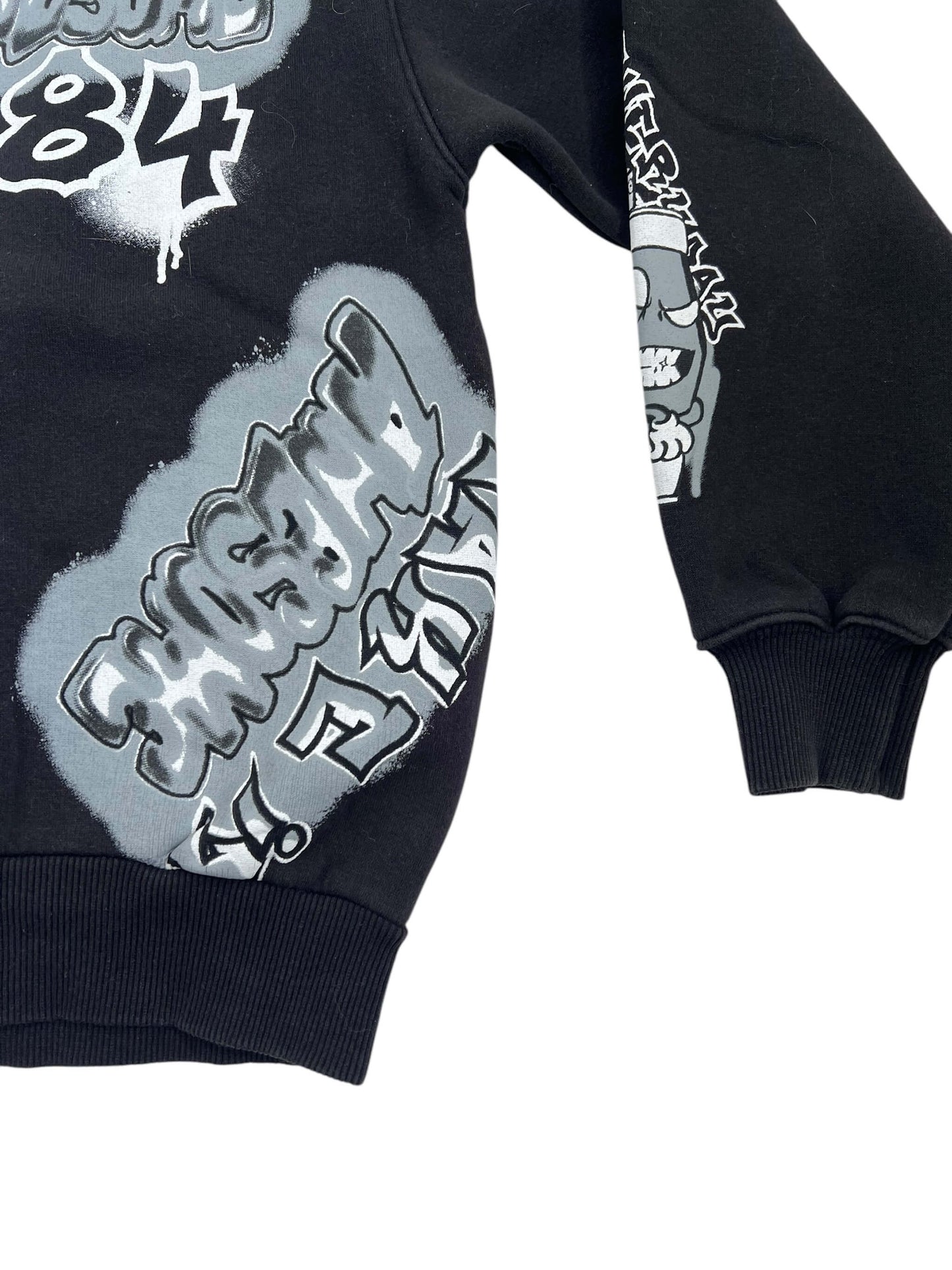 ZARA Graffiti Sweatshirt, Age 11-12