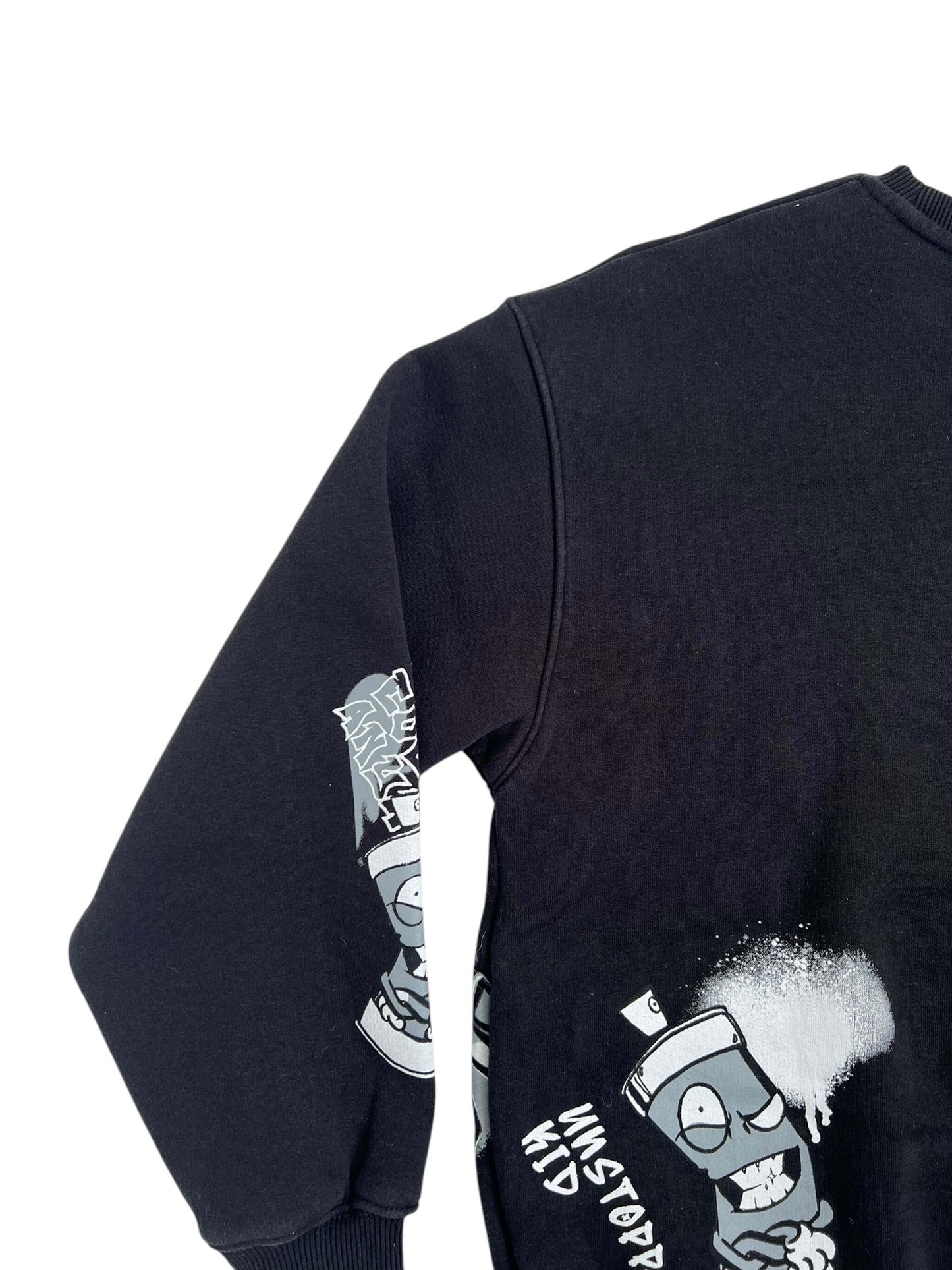 ZARA Graffiti Sweatshirt, Age 11-12