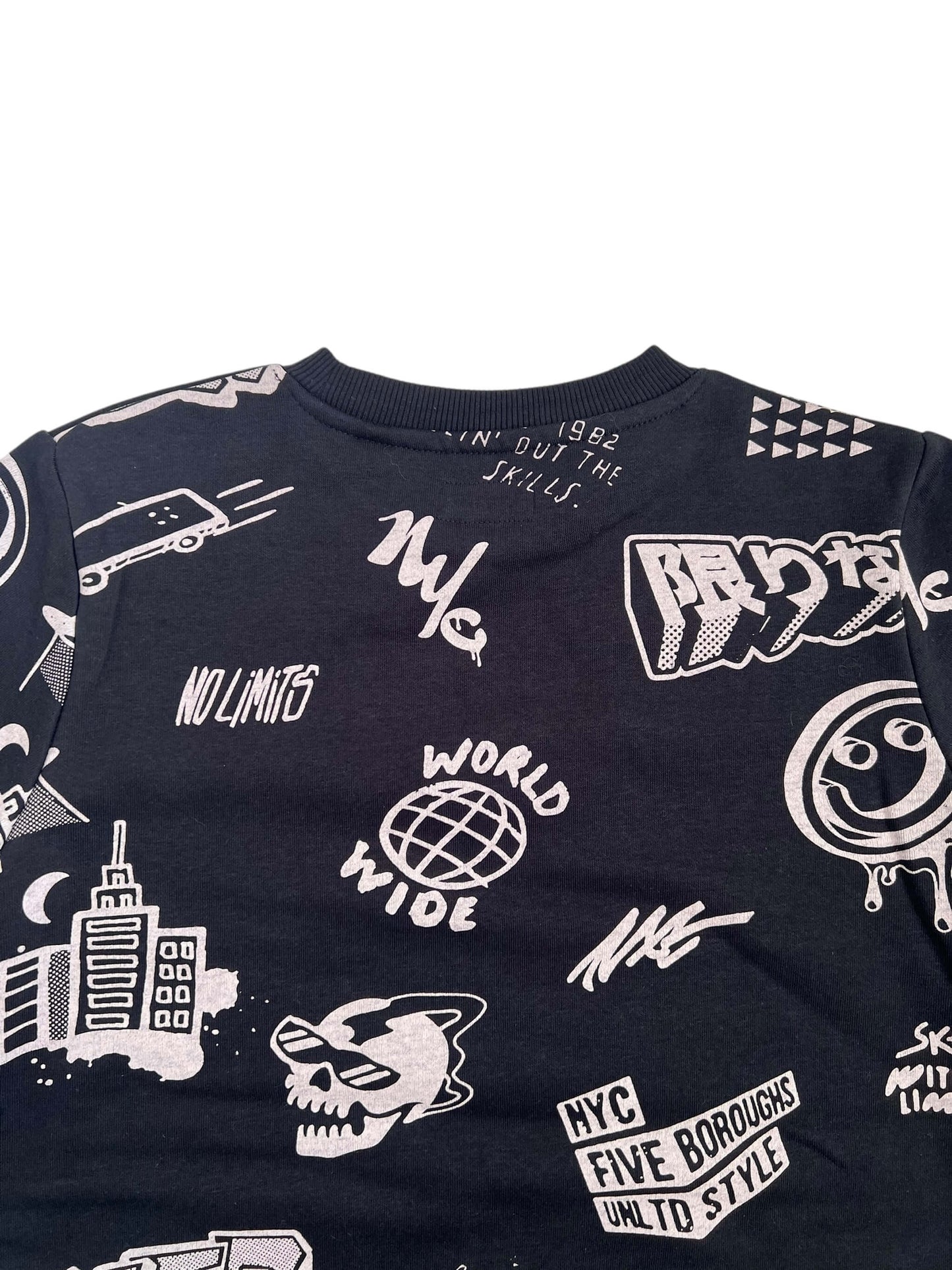 Next Graffiti Sweatshirt, Age 10