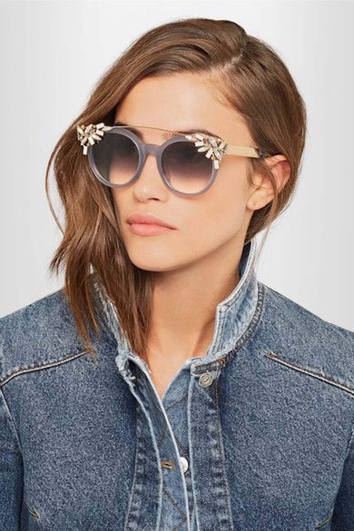 Jimmy Choo Embellished Sunglasses