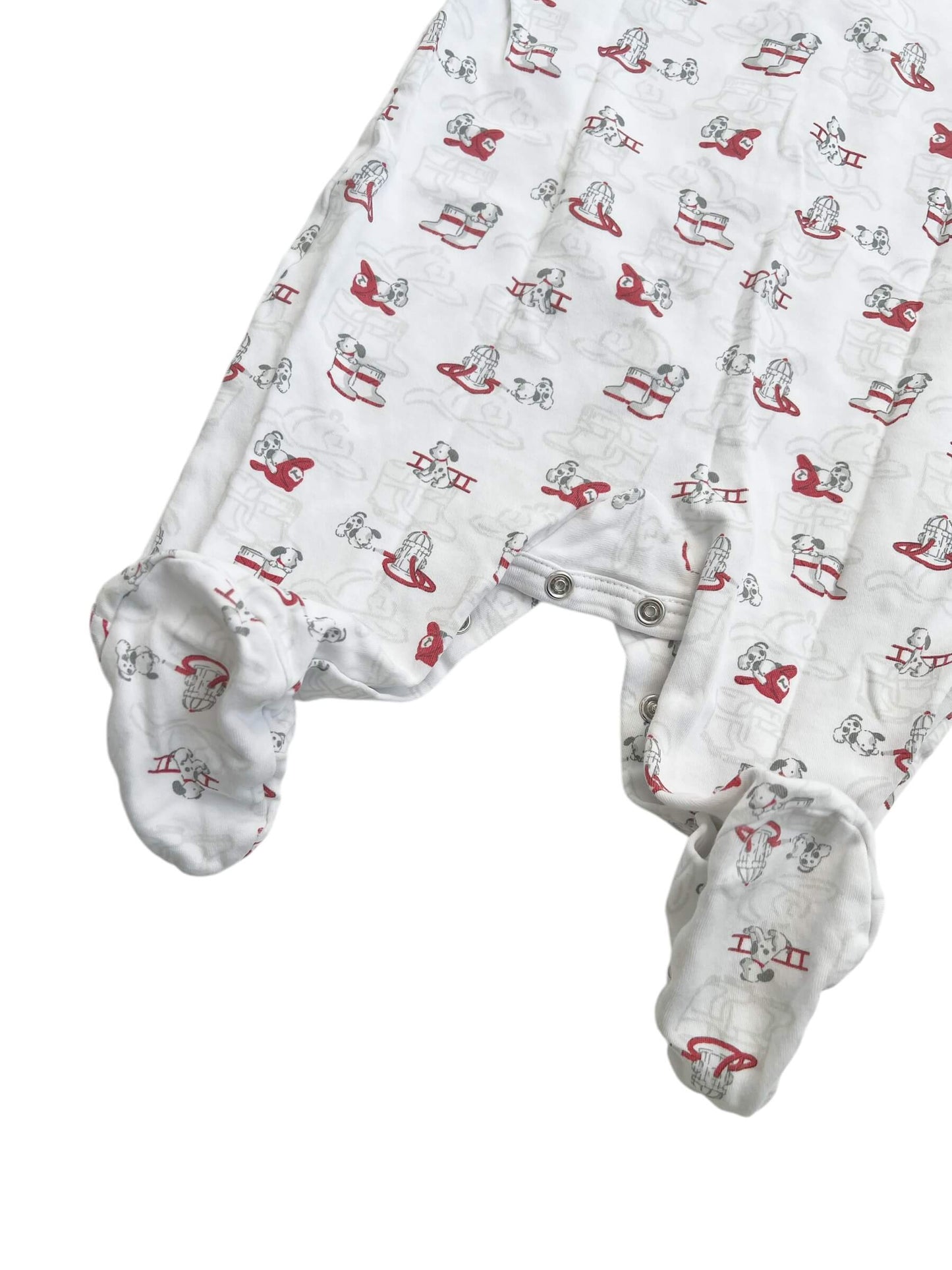 Kissy Kissy Dog Print Babygrow, Age 3-6 Months