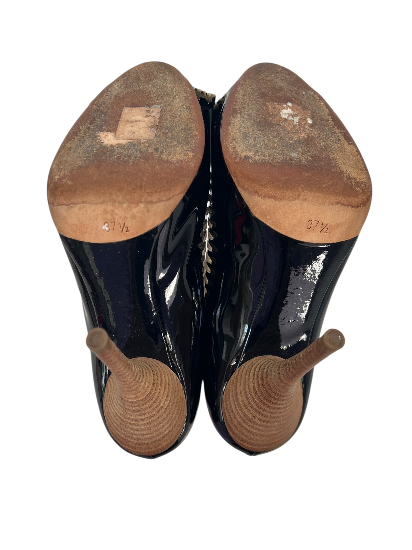 Miu Miu Whipstitch Pumps, Sz 37.5