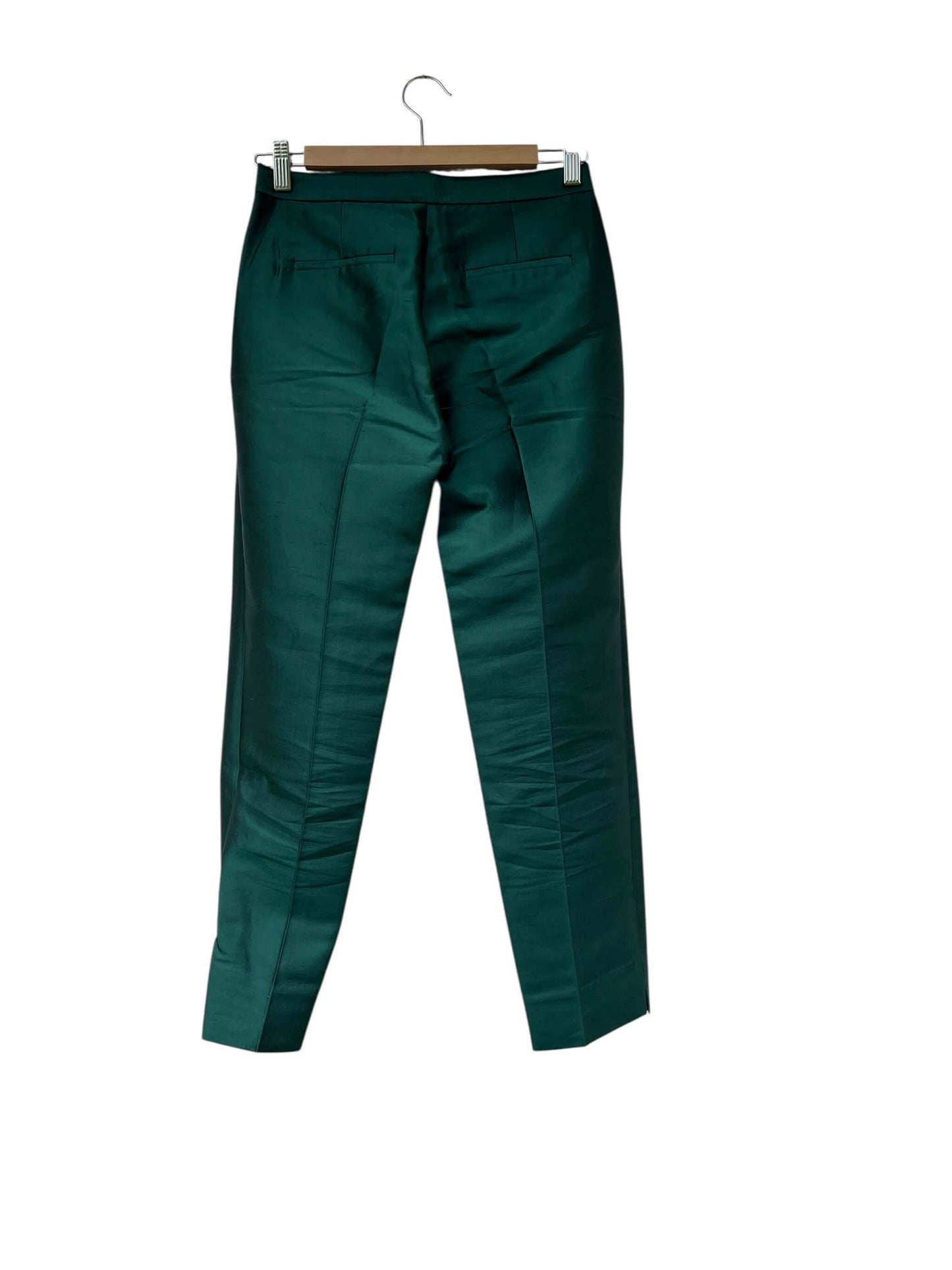 J. Crew Silk Blend Trousers, Sz US 00