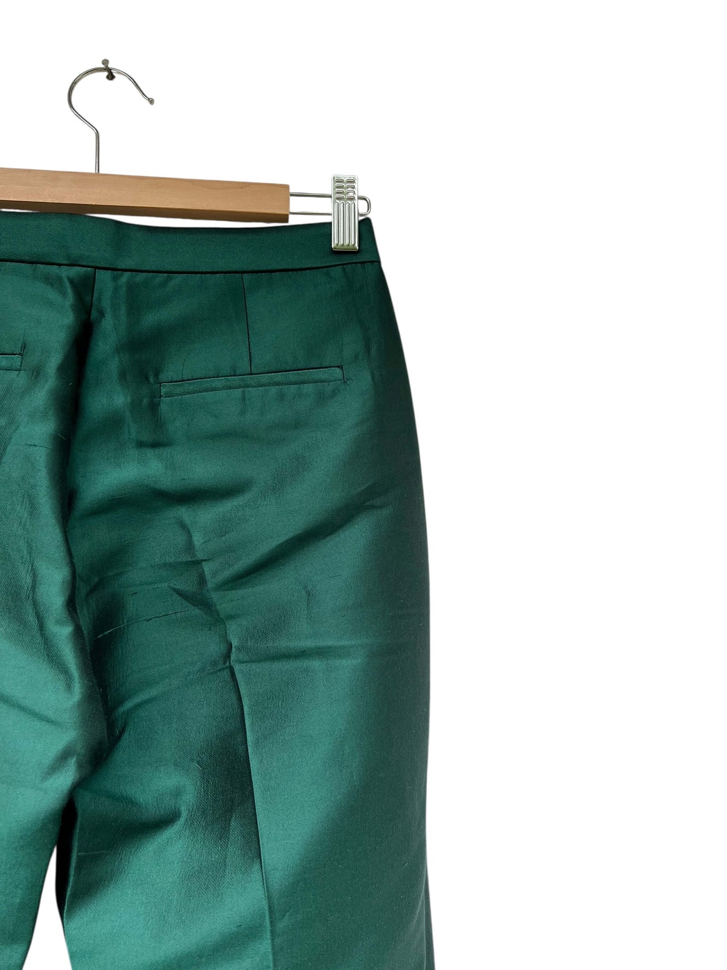 J. Crew Silk Blend Trousers, Sz US 00