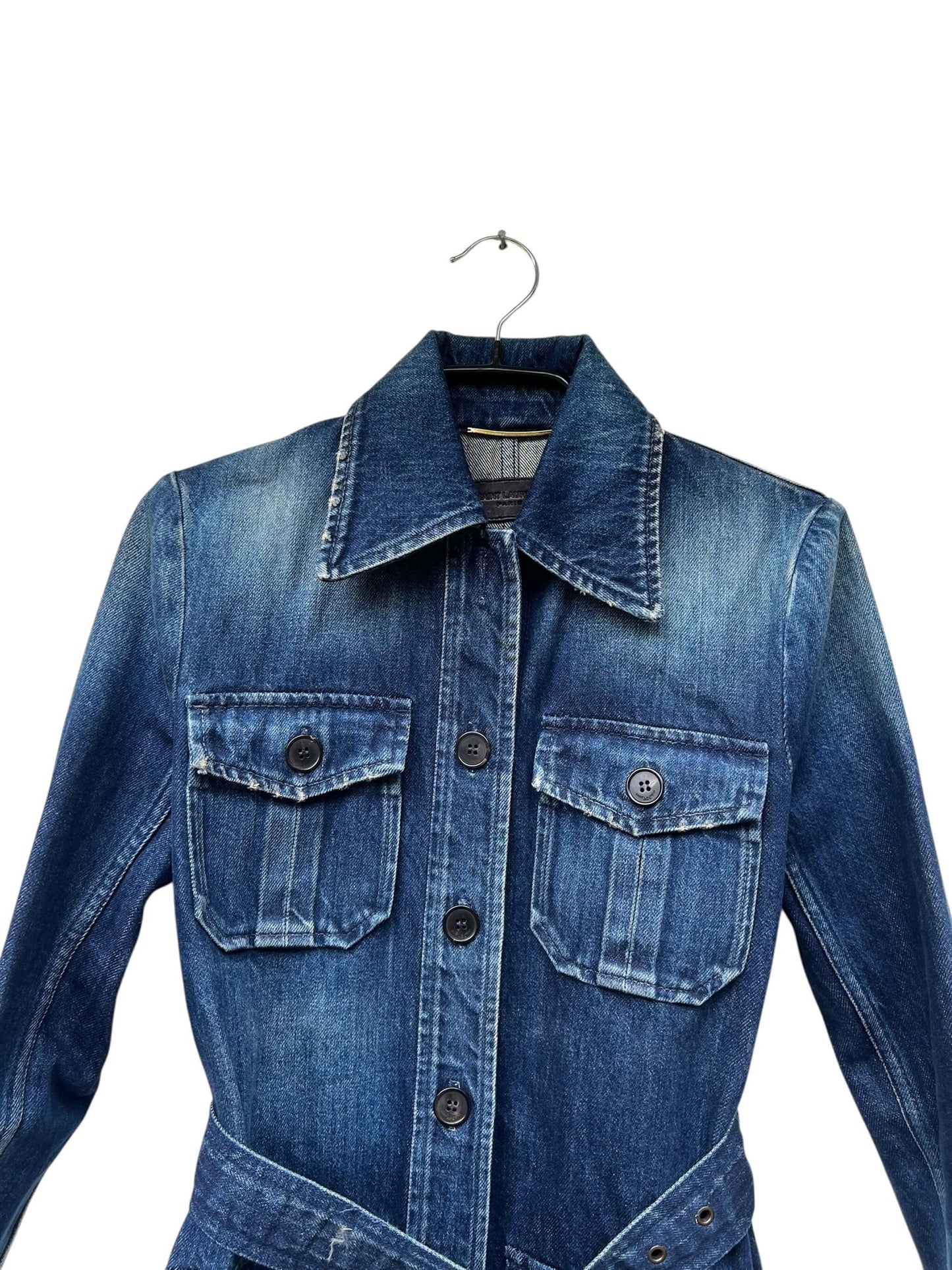 Saint Laurent Saharienne Jacket, Sz XS