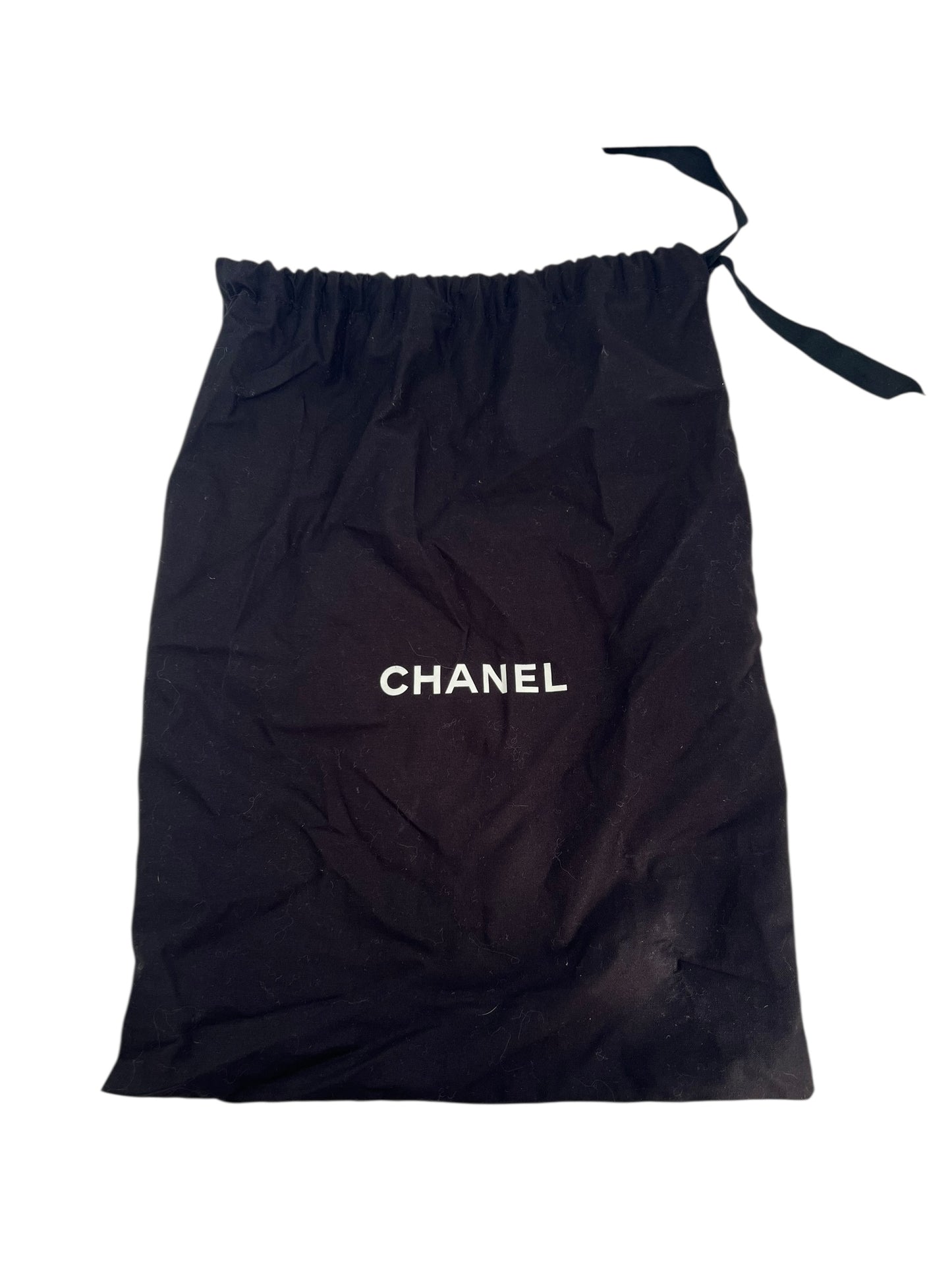Chanel Leather Espadrilles, Sz 37 (Fits Small)