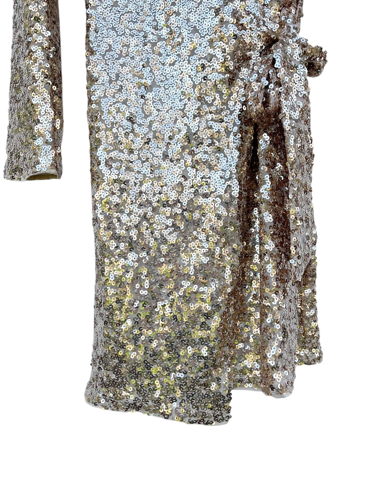 H&M Sequin Wrap Dress, Sz XS (New with Tags)