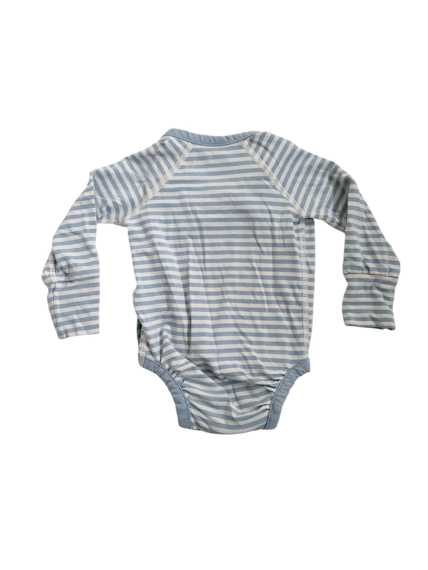 Hanna Andersson Striped Vest, Age 6-12 Months
