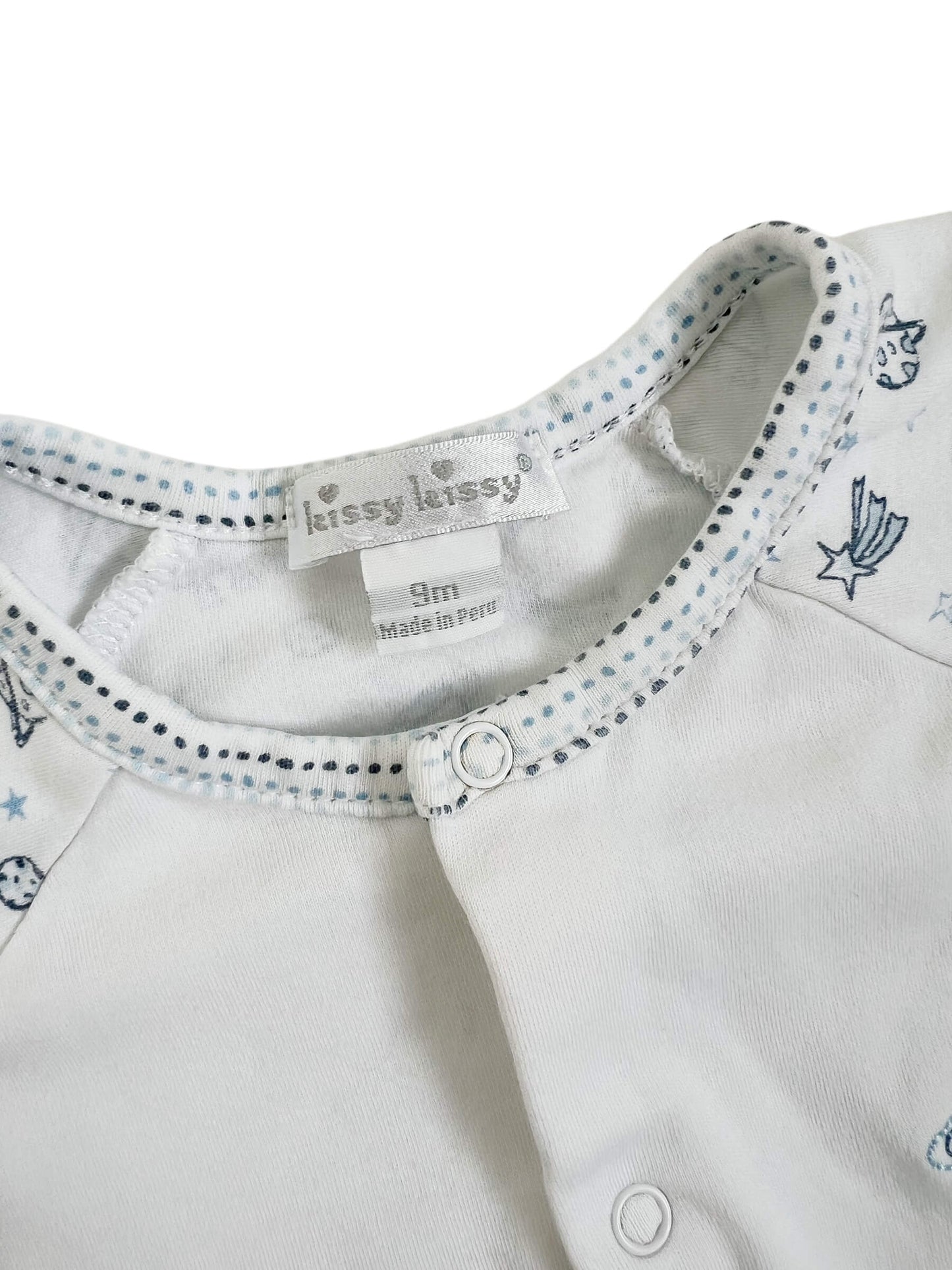 Kissy Kissy Spaceship Babygrow, Age 9 Months