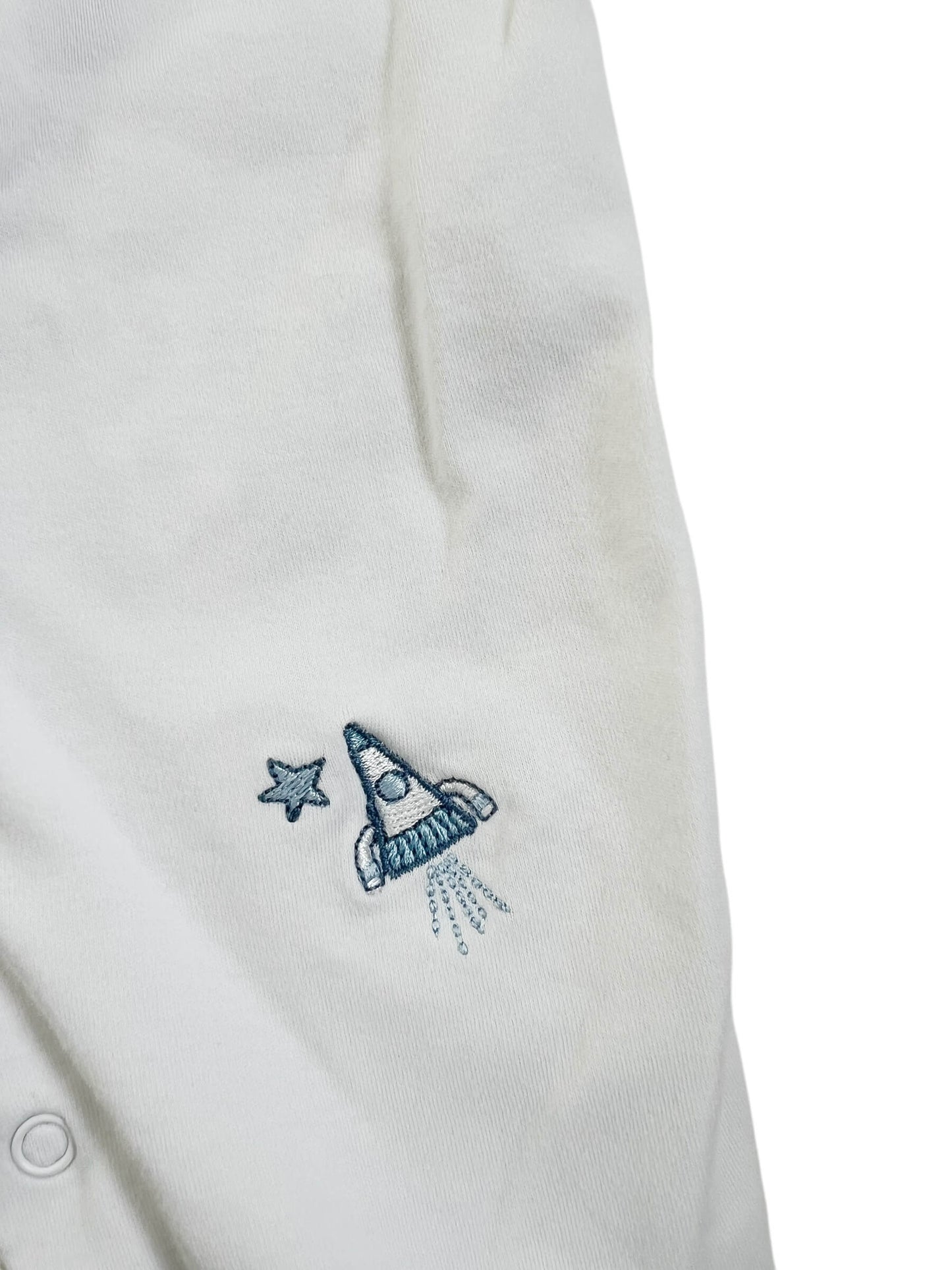 Kissy Kissy Spaceship Babygrow, Age 9 Months