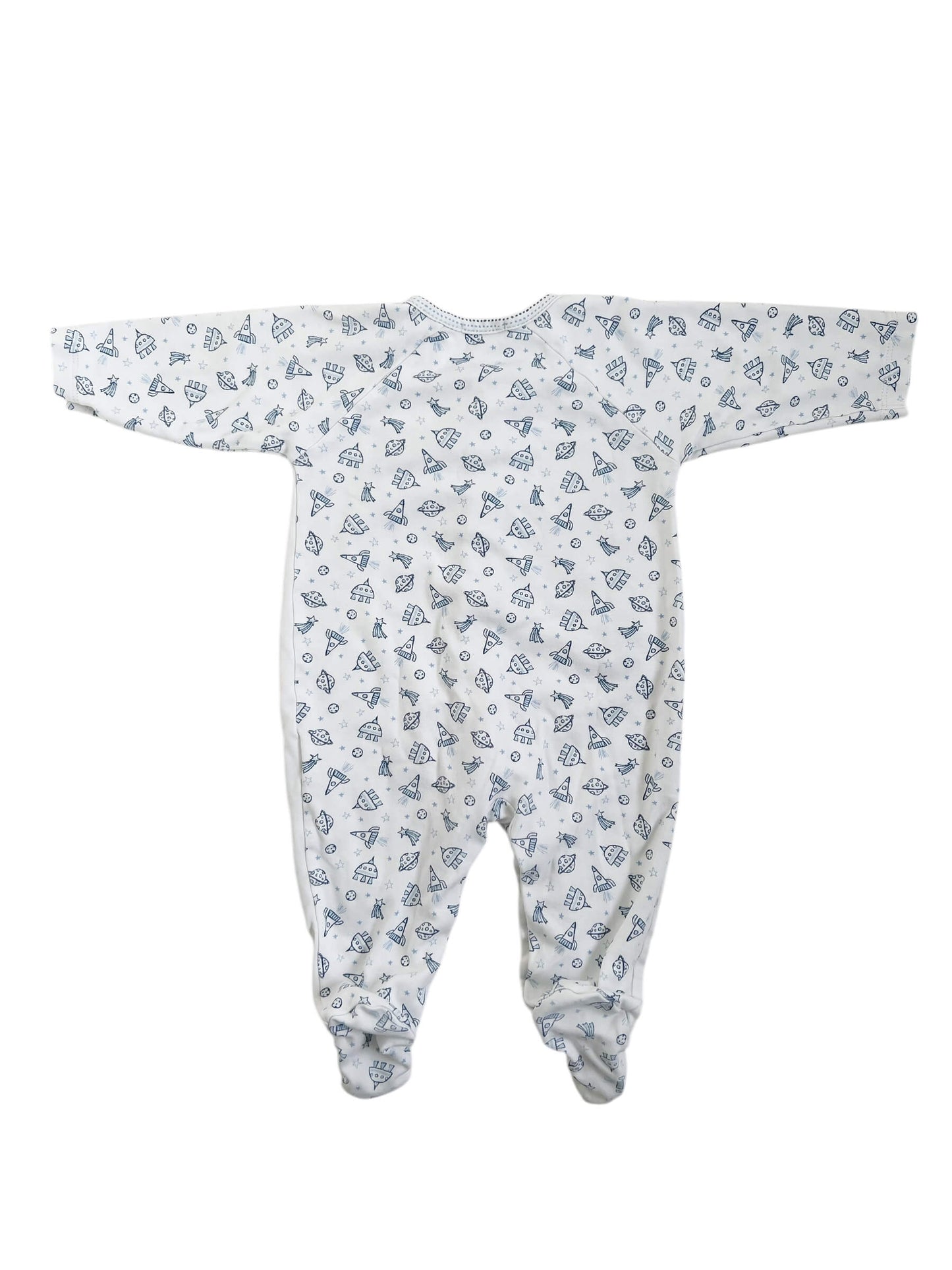 Kissy Kissy Spaceship Babygrow, Age 9 Months