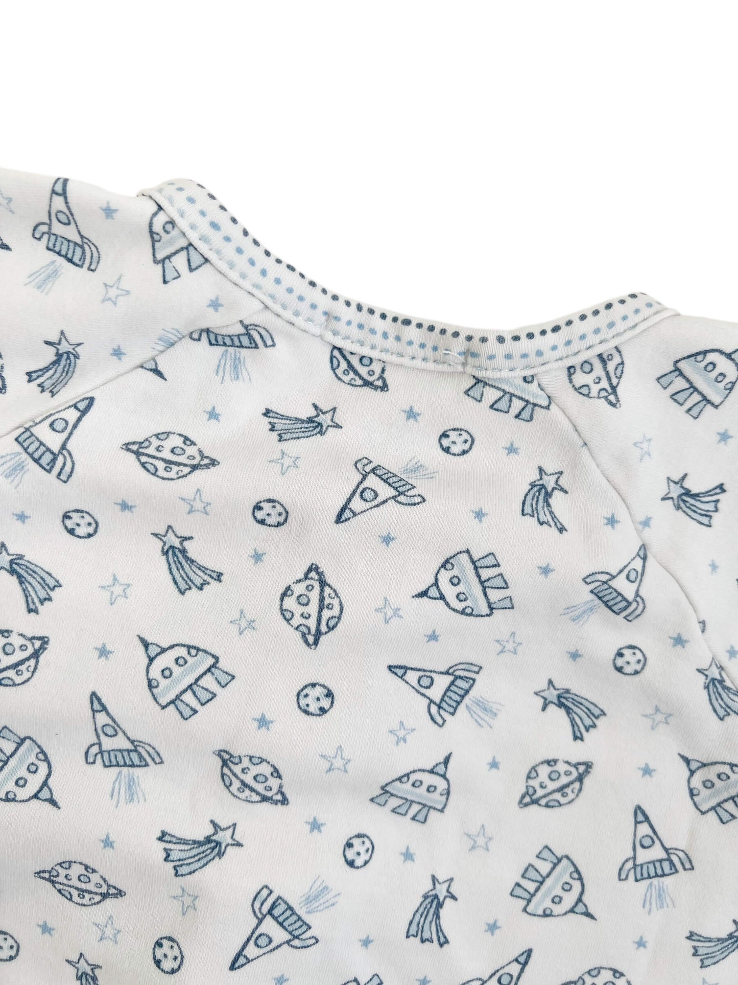 Kissy Kissy Spaceship Babygrow, Age 9 Months