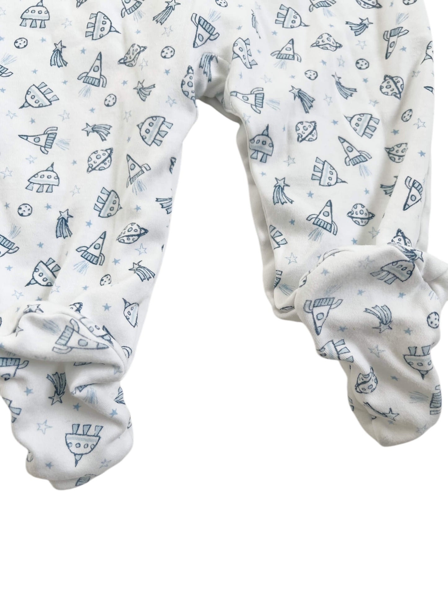 Kissy Kissy Spaceship Babygrow, Age 9 Months