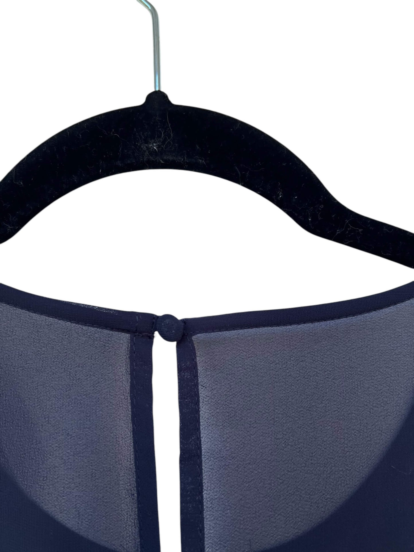 Warehouse Sequin Chiffon Top, Sz 10 (New with Tags)