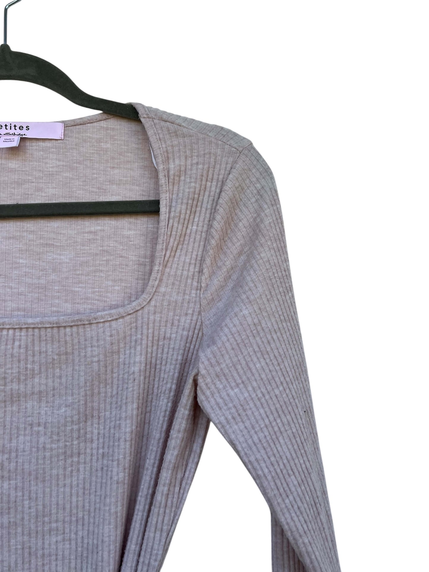 Miss Selfridge Petites Ribbed Knit Dress, Sz 12